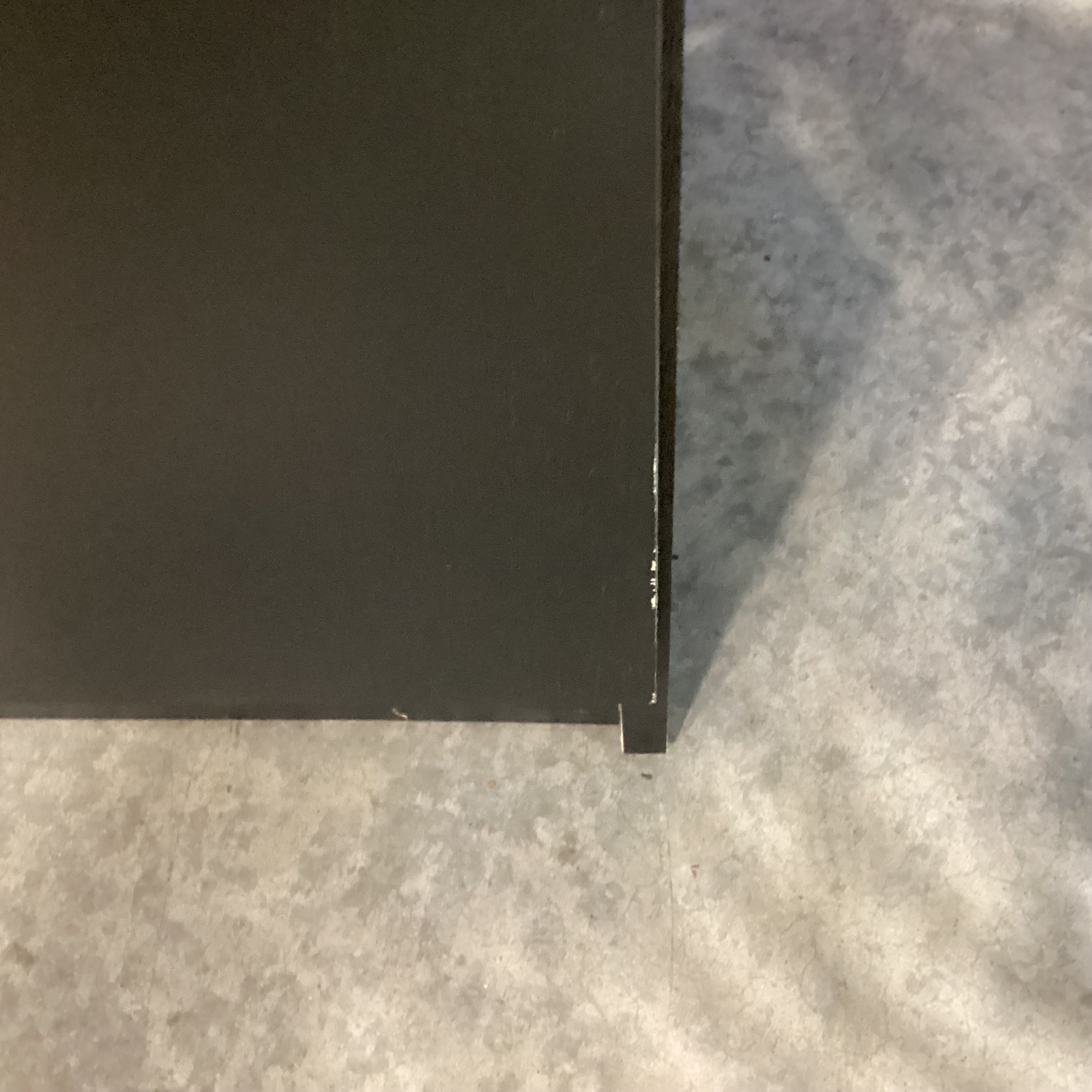 Ebony Finish Veneer 4 Door with Shelves Console Credenza 62.5"x 17.5"x 30"