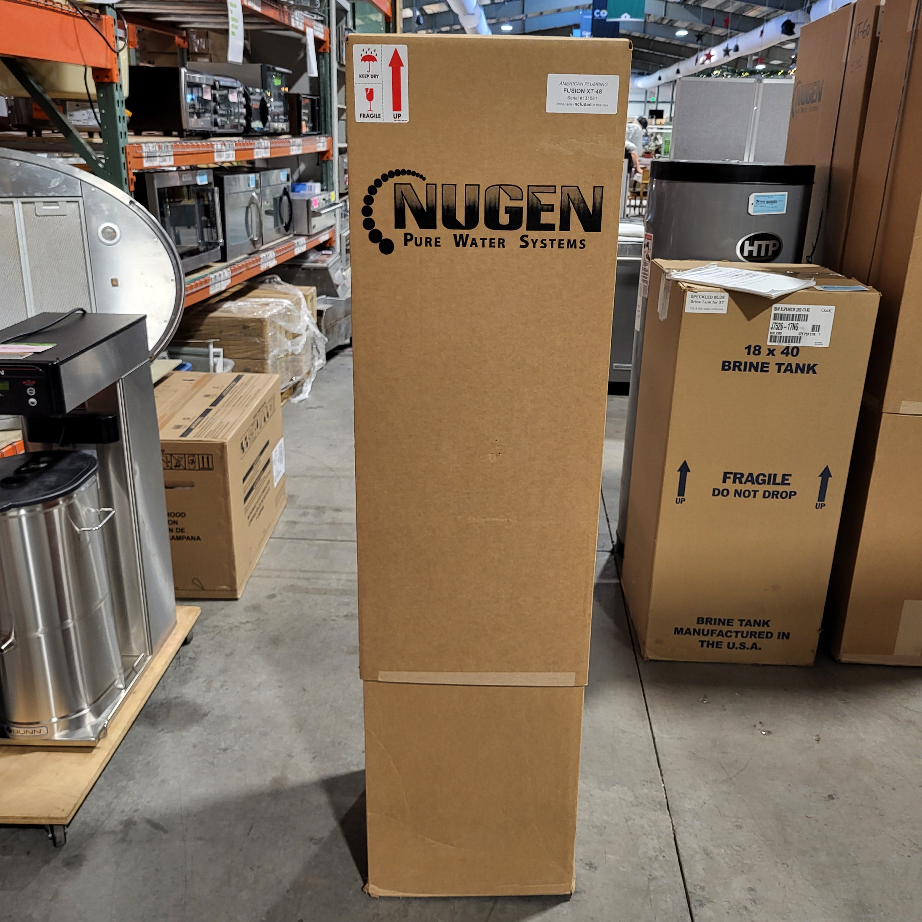 Nugen Pure Water Systems Fusion XT- 48 Water Softener 15"x 59"