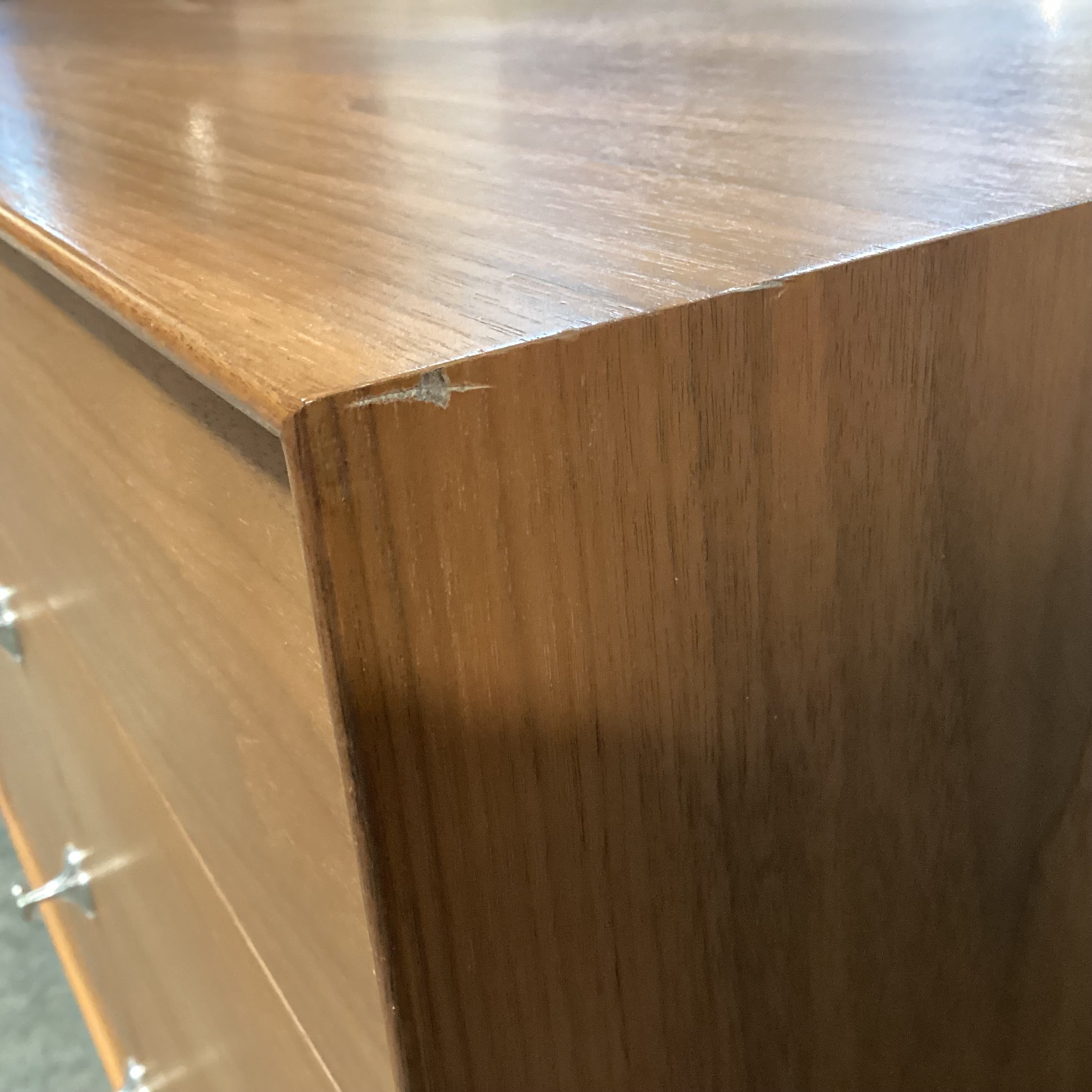 Herman Miller George Nelson Walnut Thin Edge 8 Drawer Dresser 67"x 19"x 29"