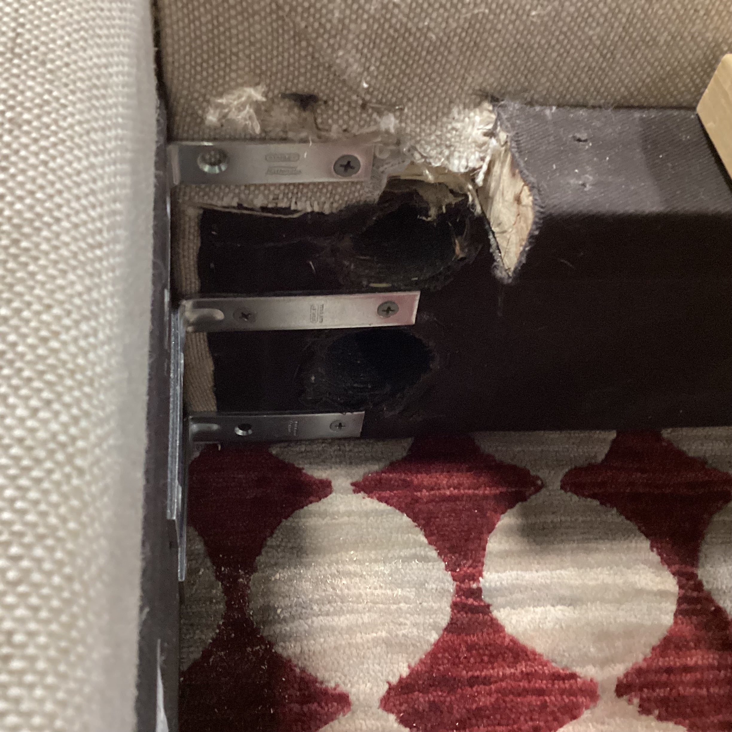 QUEEN Restoration Hardware Linen Bed Set 75"x 87"x 69"