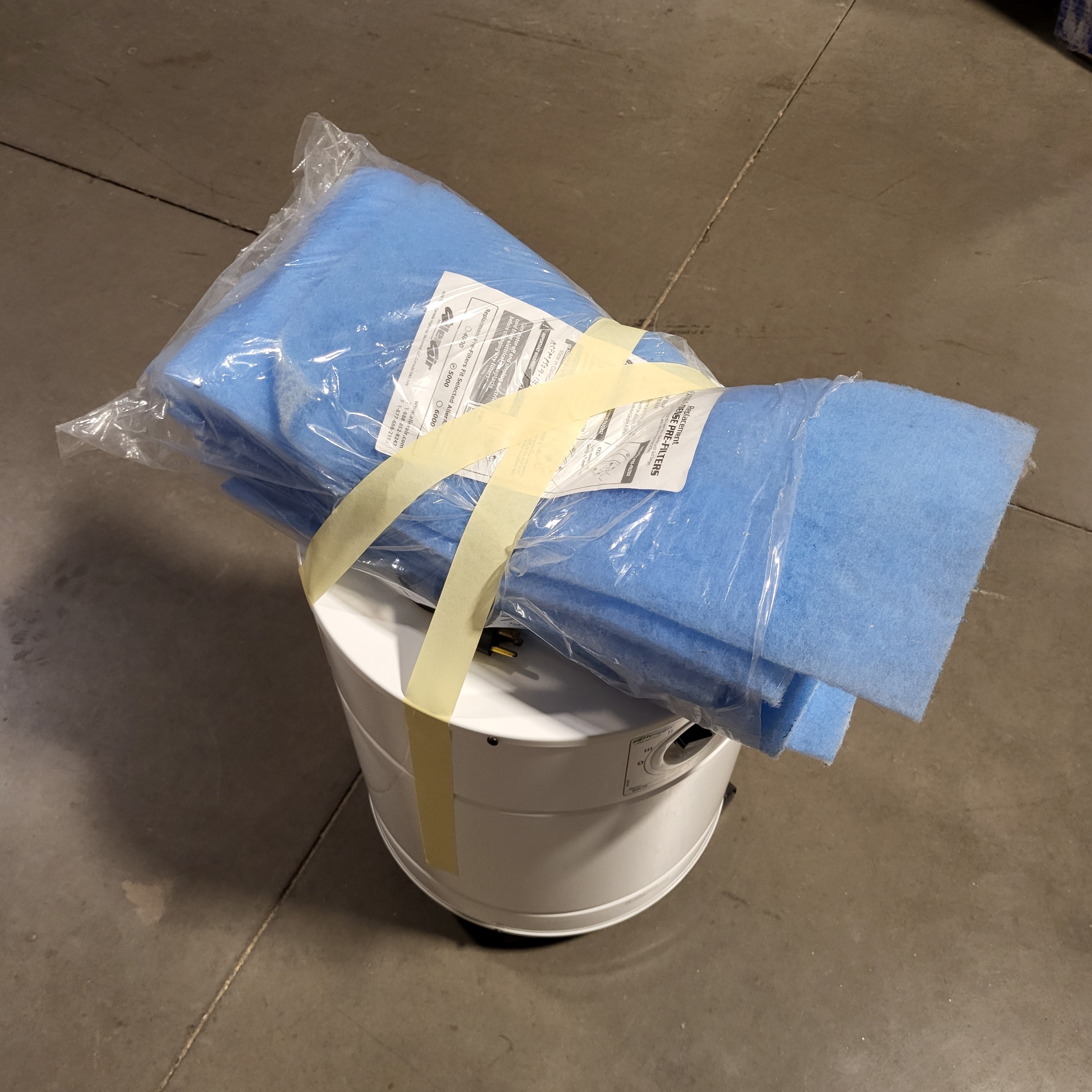 AllerAir 5000 DS Air Purifier 14" Diameter x 20"