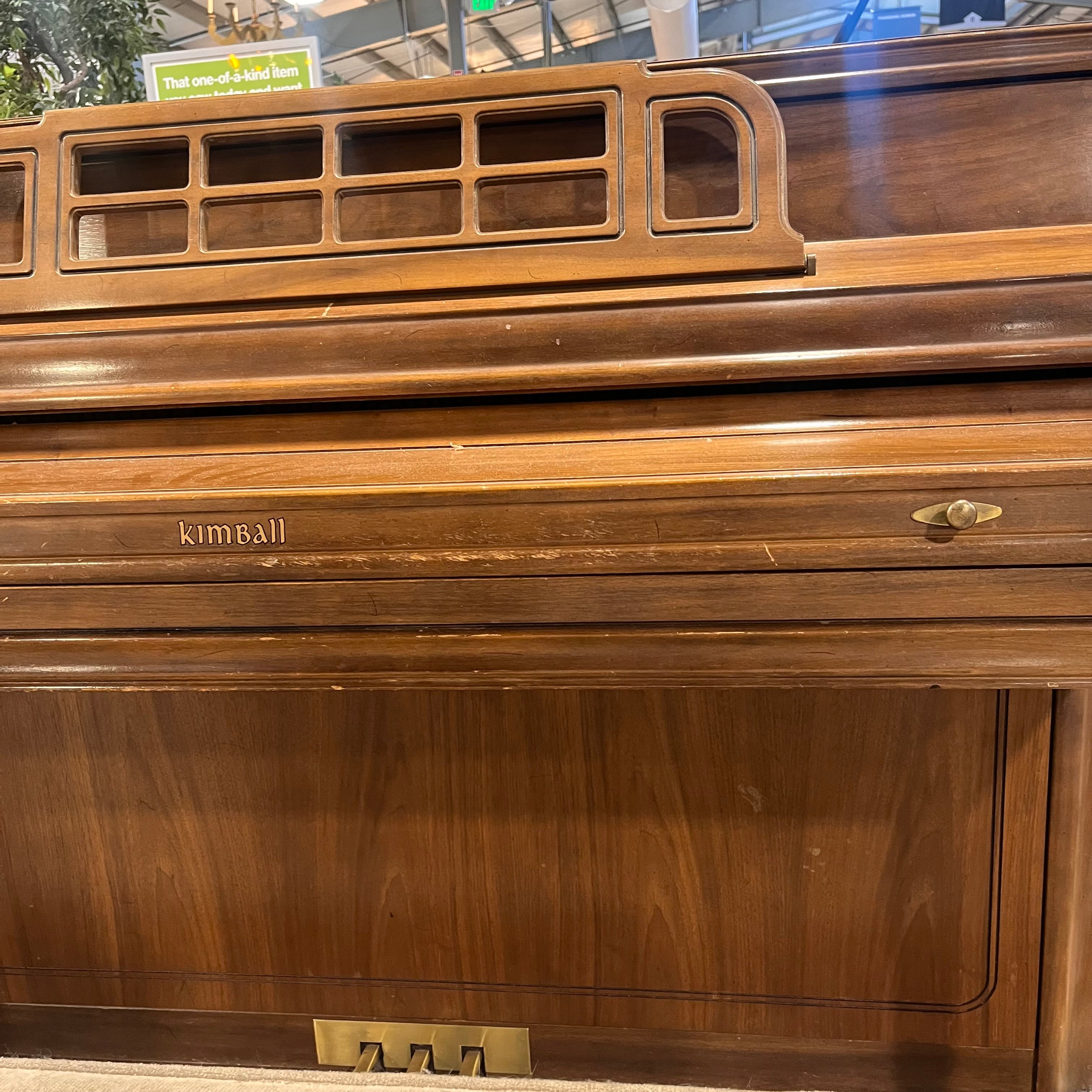 Kimball Artist Console Upright Piano