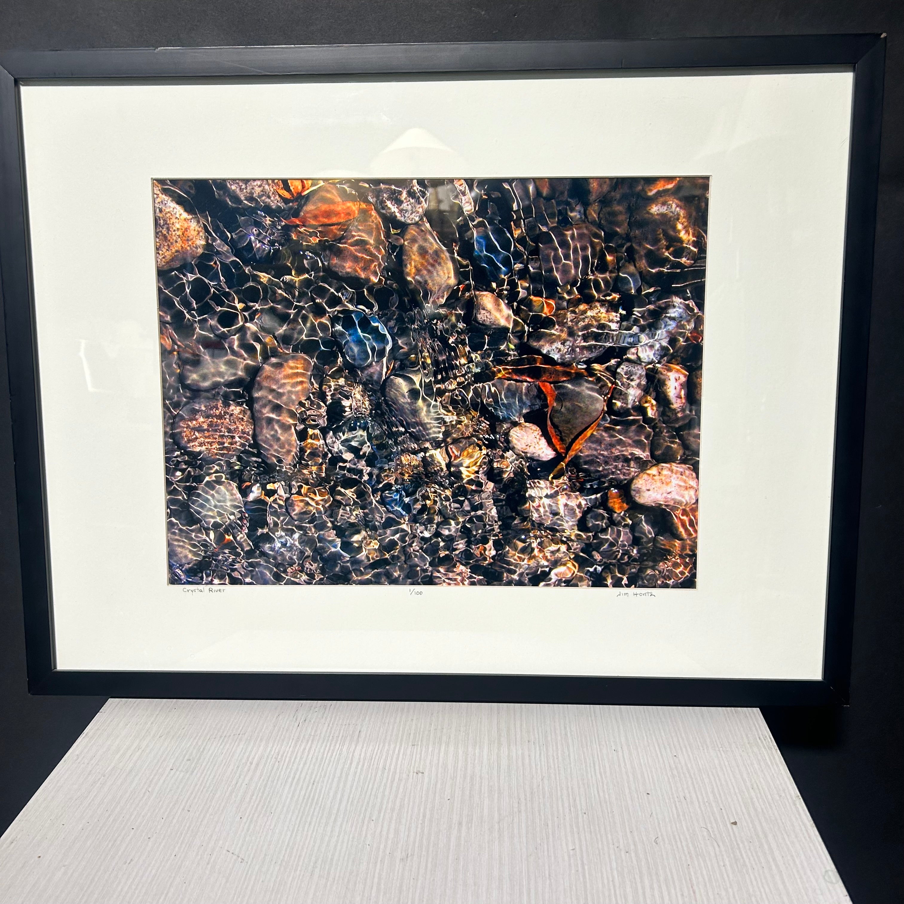 Jim Hontz Co. Artist Medium Photograph Crystal River 25"x 19"