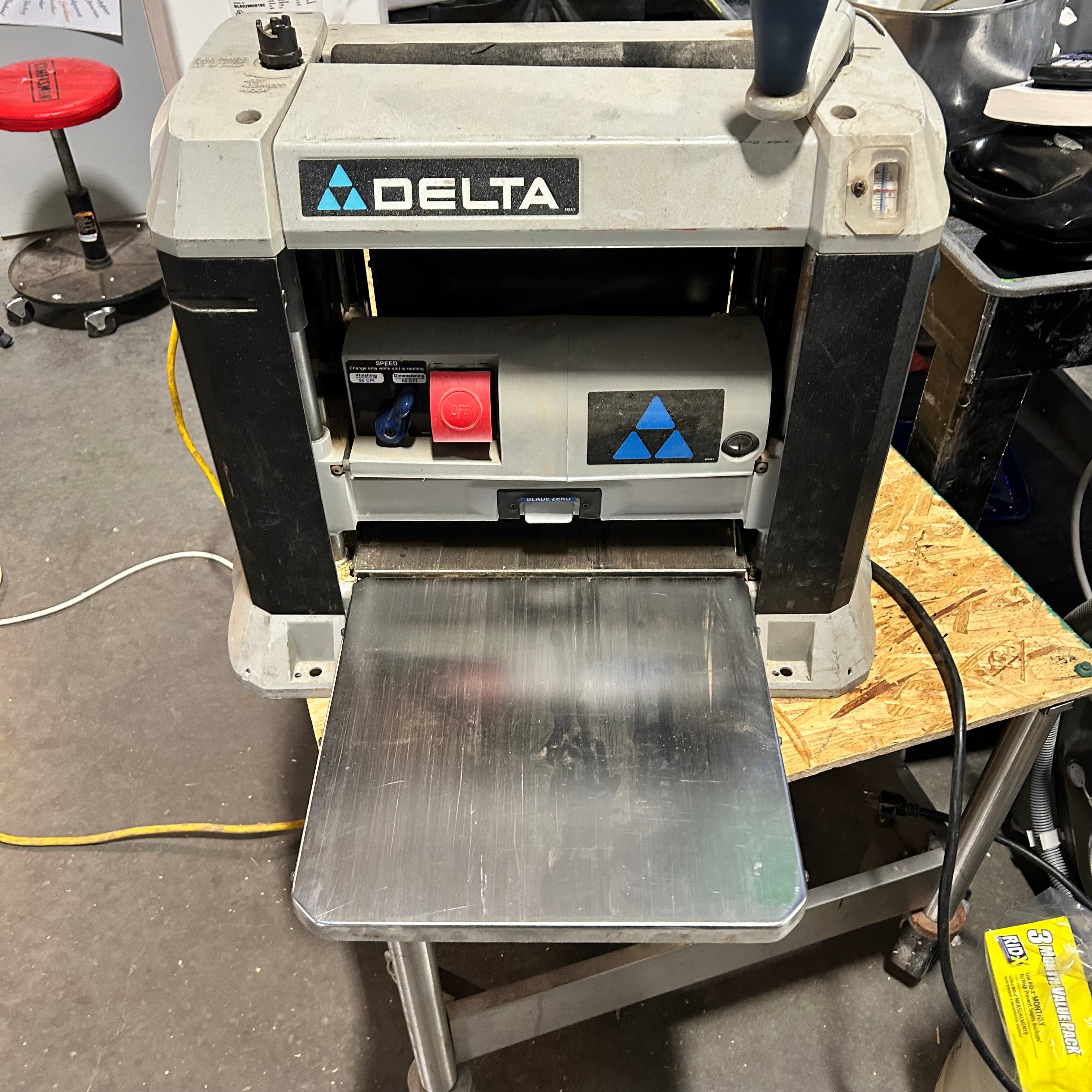Delta 13" 2 Speed Finishing Planer 22"x 14'x 24'