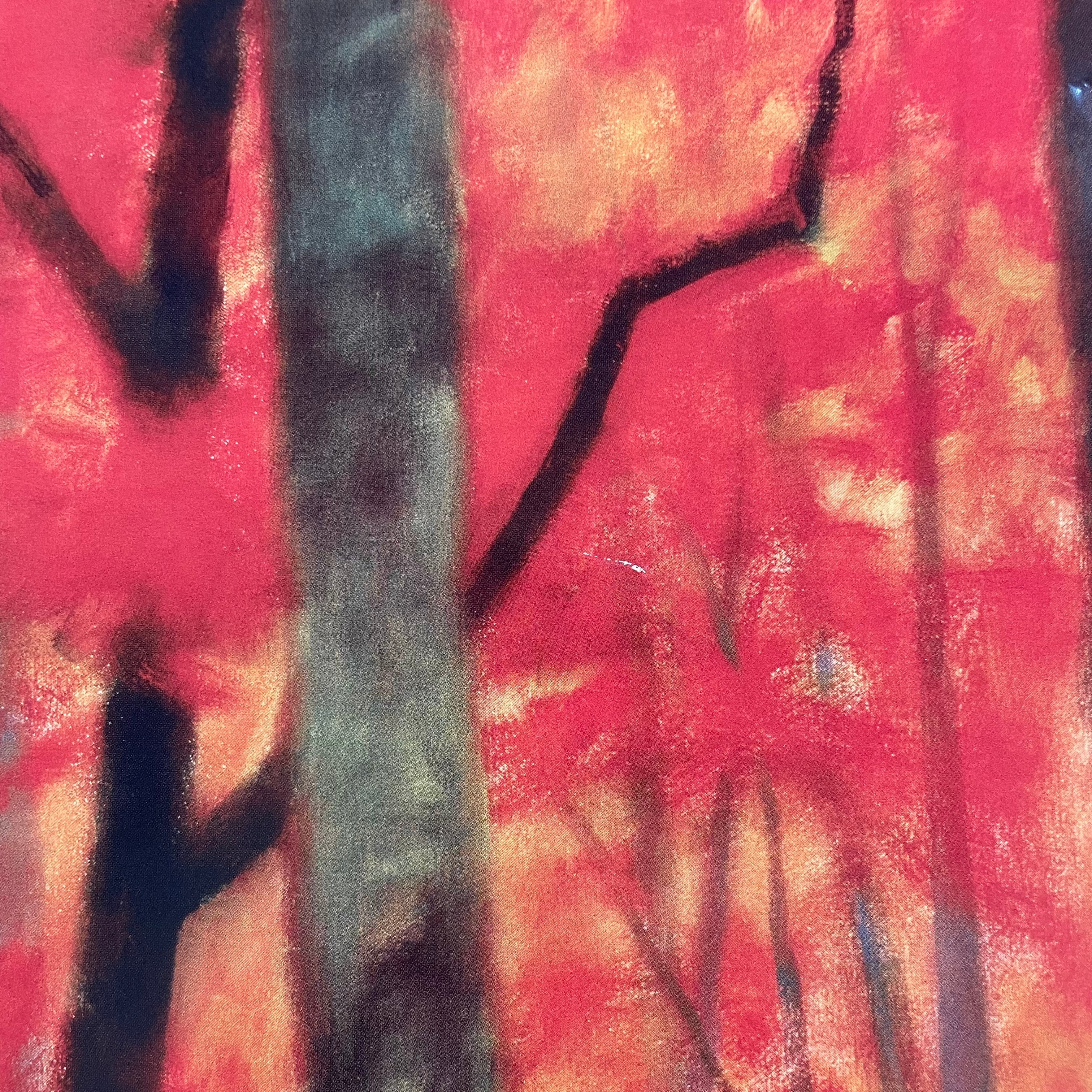 Vicki McMurry "No Boundaries" Print In Large Matted Frame 44 1/2" x 44 1/2"