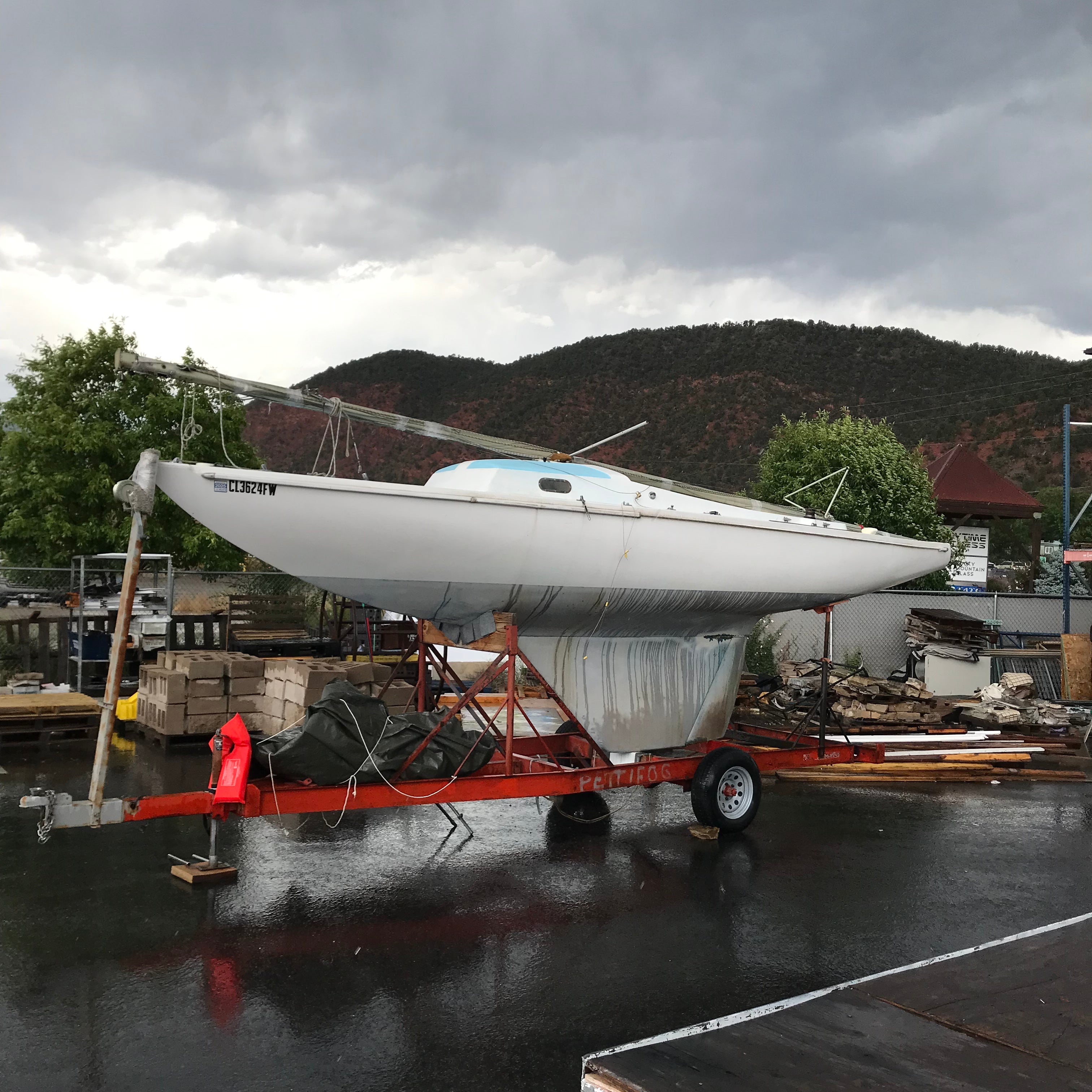 1964 Schock Model 25 Sail Boat