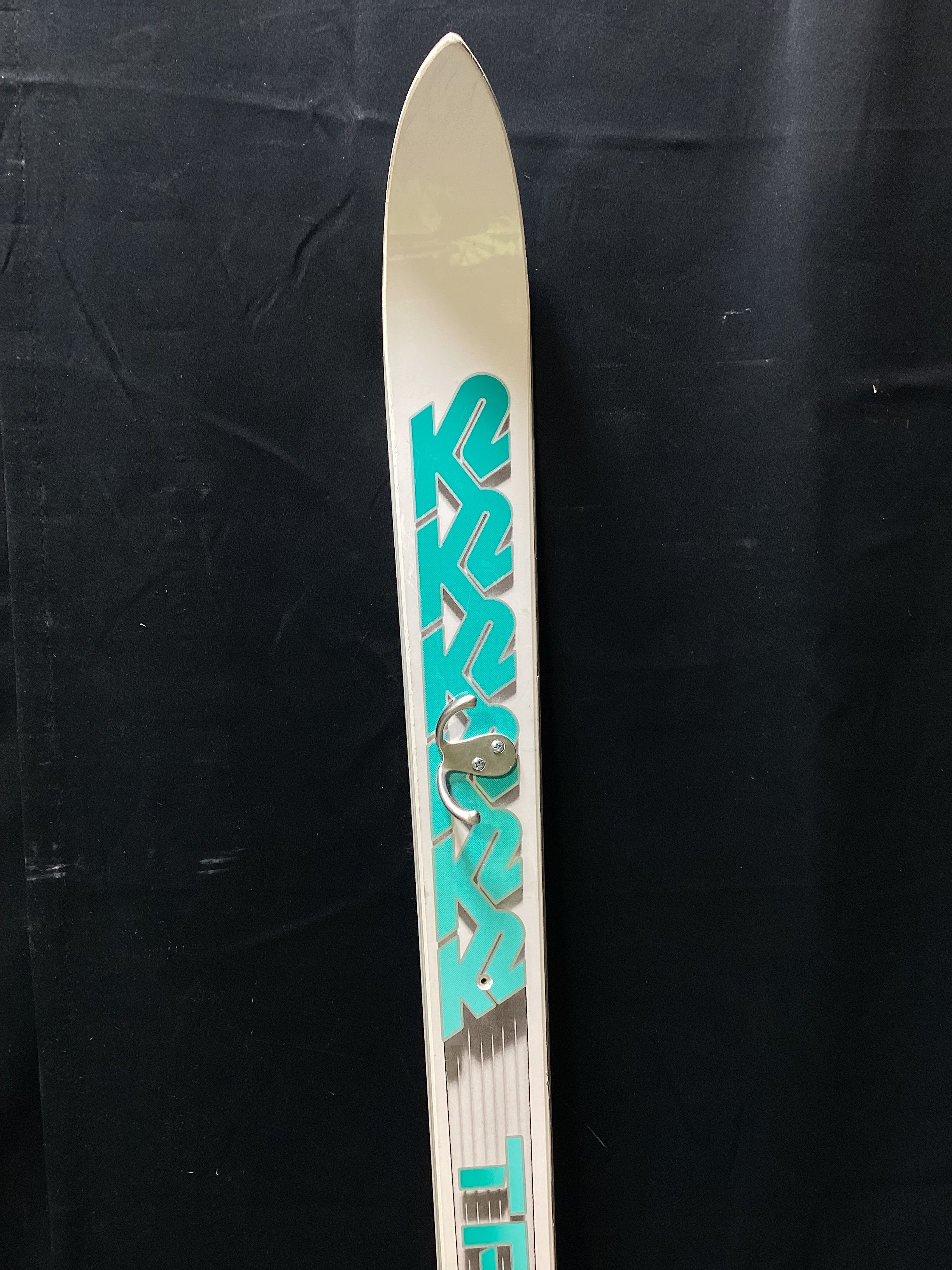 Vintage 1989 K2 TR Comp Alpine Ski Retrofitted Coat Rack 3" x 70"
