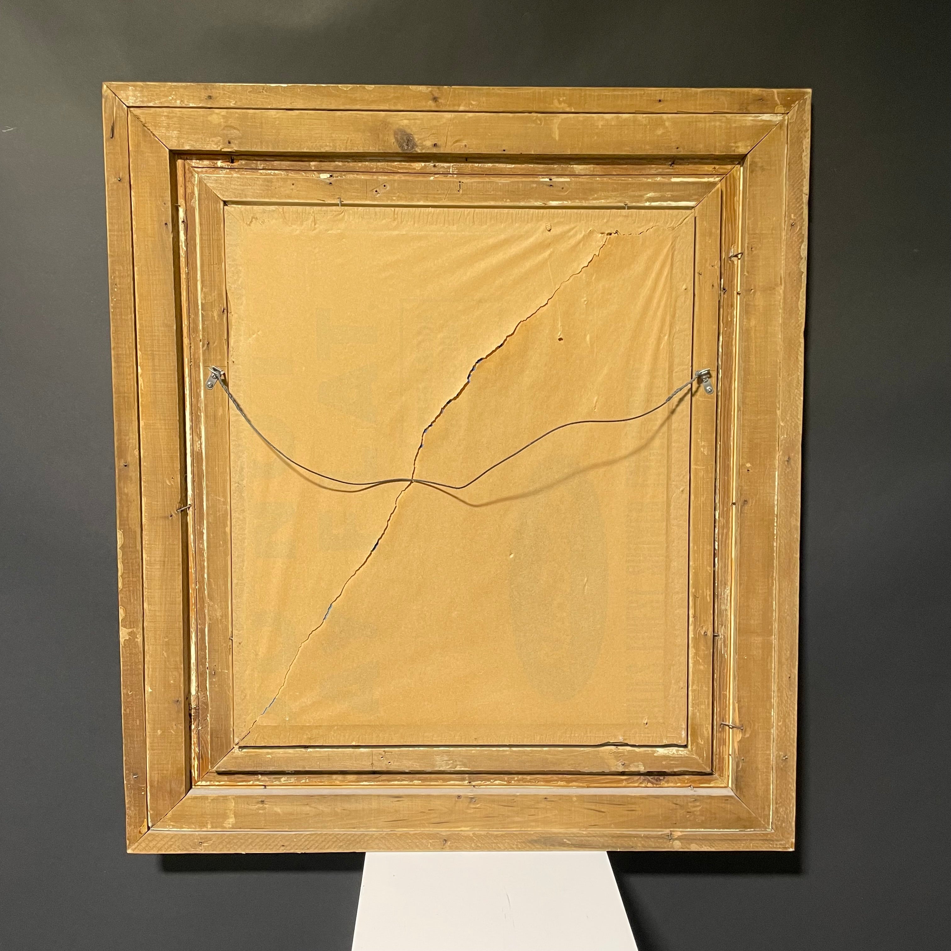 Multilayered Framed Natural Wood Wall Mirror 33 1/2" x 37 1/2"