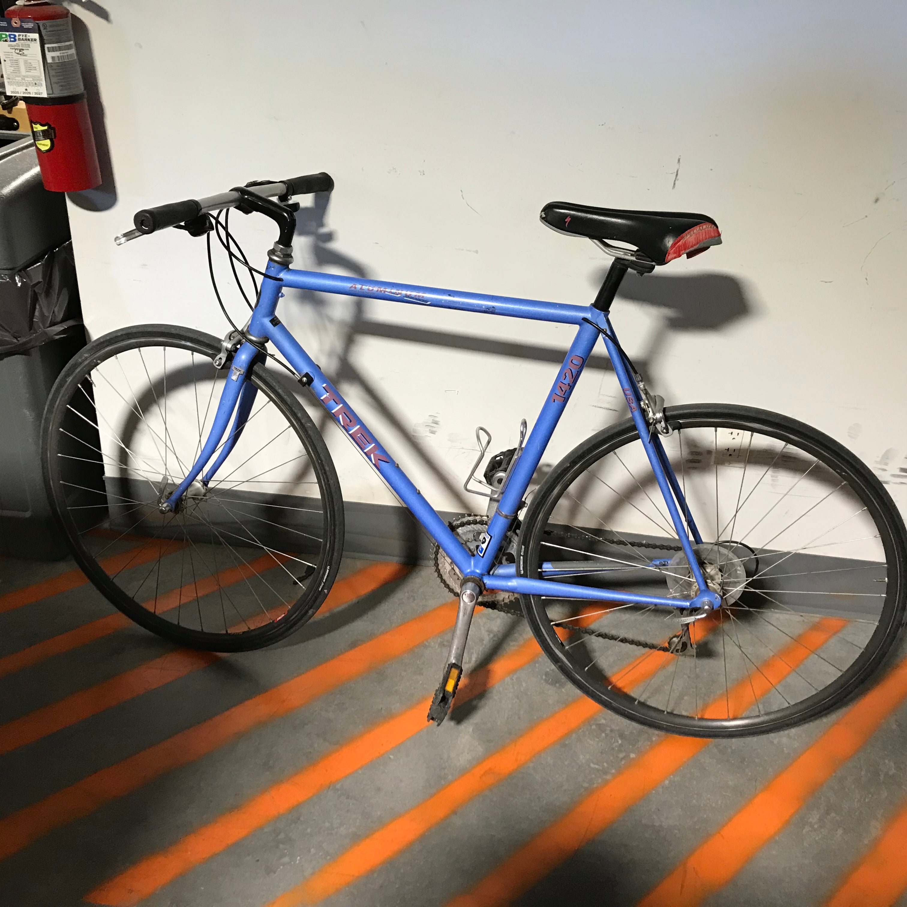 Trek 1420 Classic 22" Blue 21 Speed Road Bike