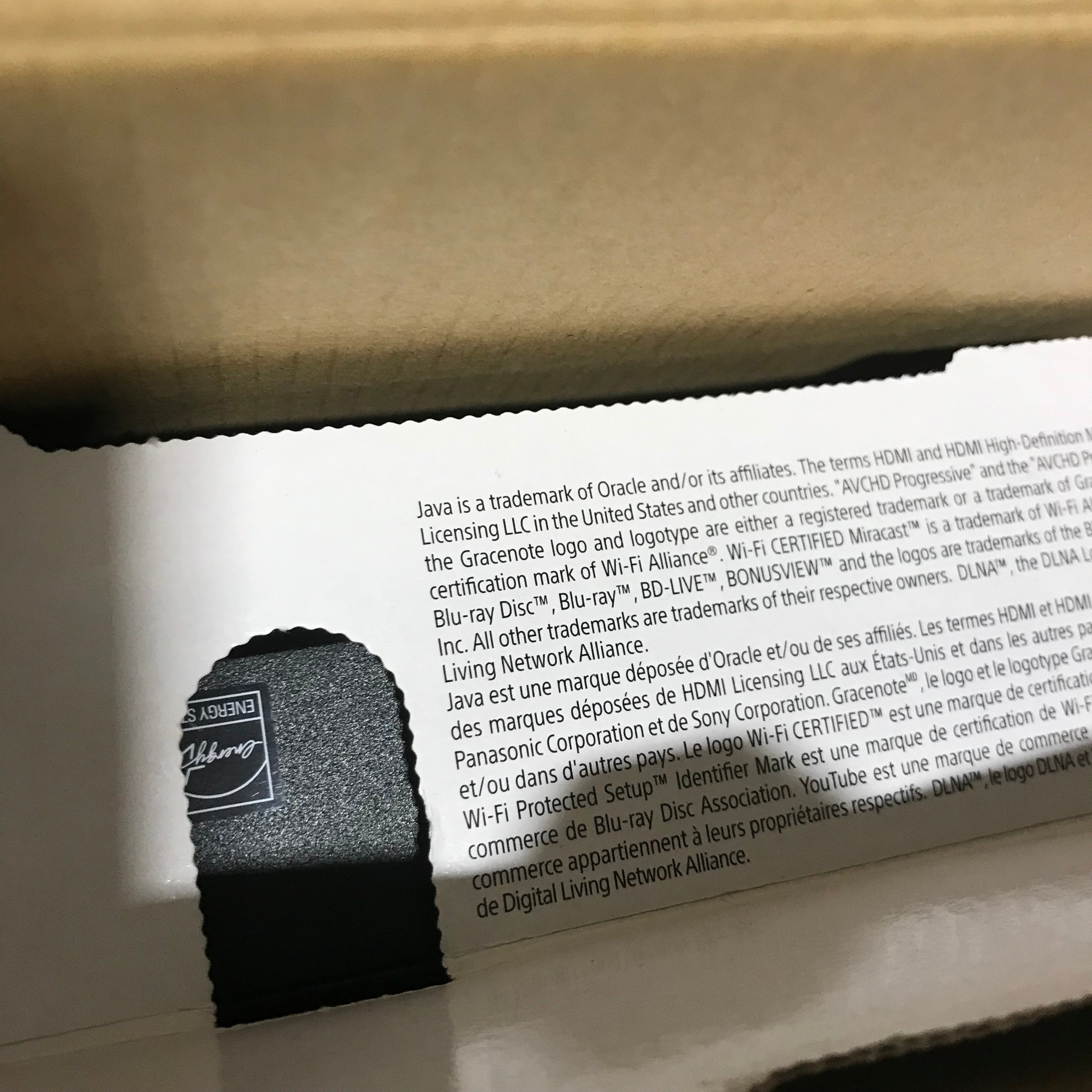 Sony Blu-Ray Disc / DVD Player