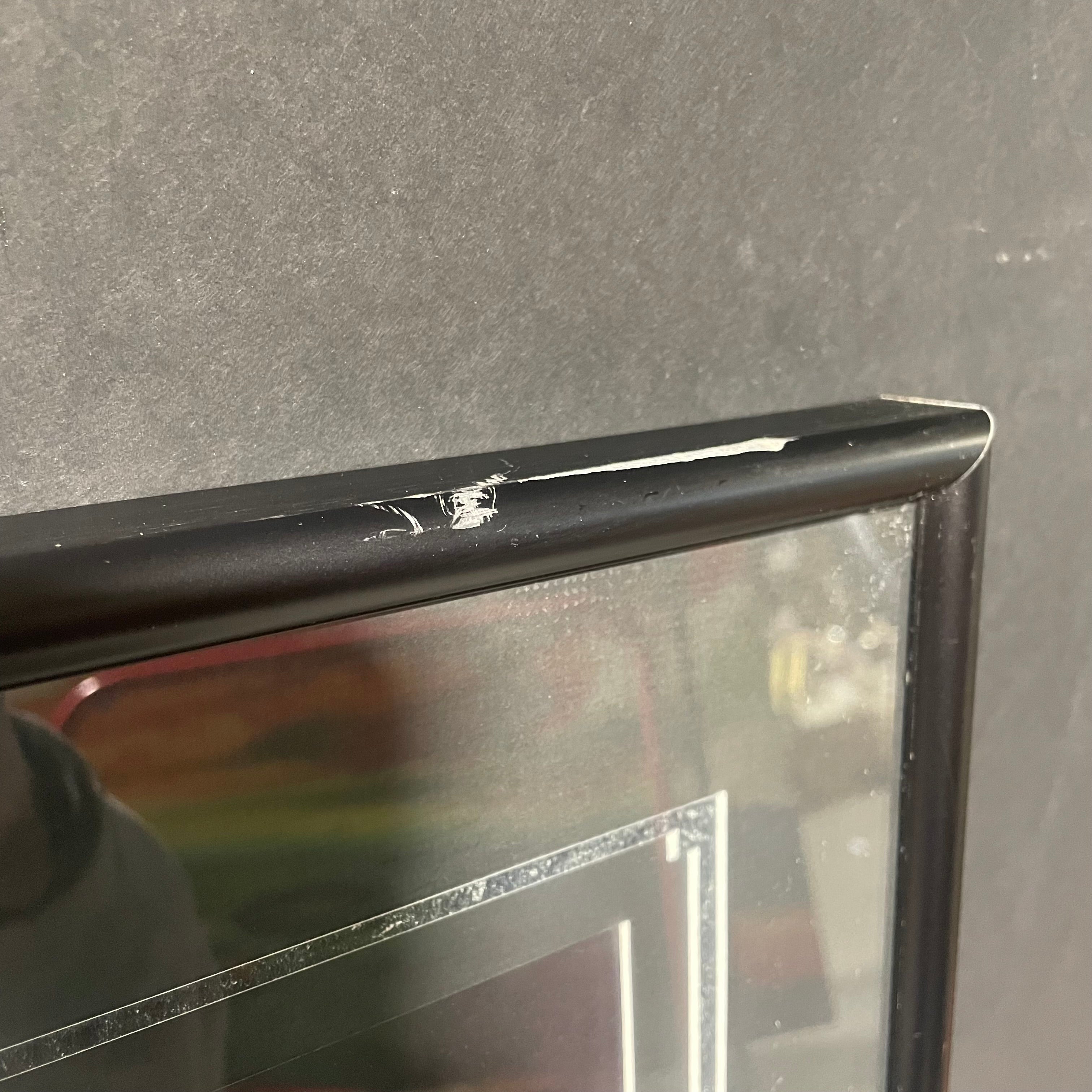 Jon Van Zyle Signed "Better To See You With My Dear, 1986" Wolf Print In A Black Frame 28" x 18"