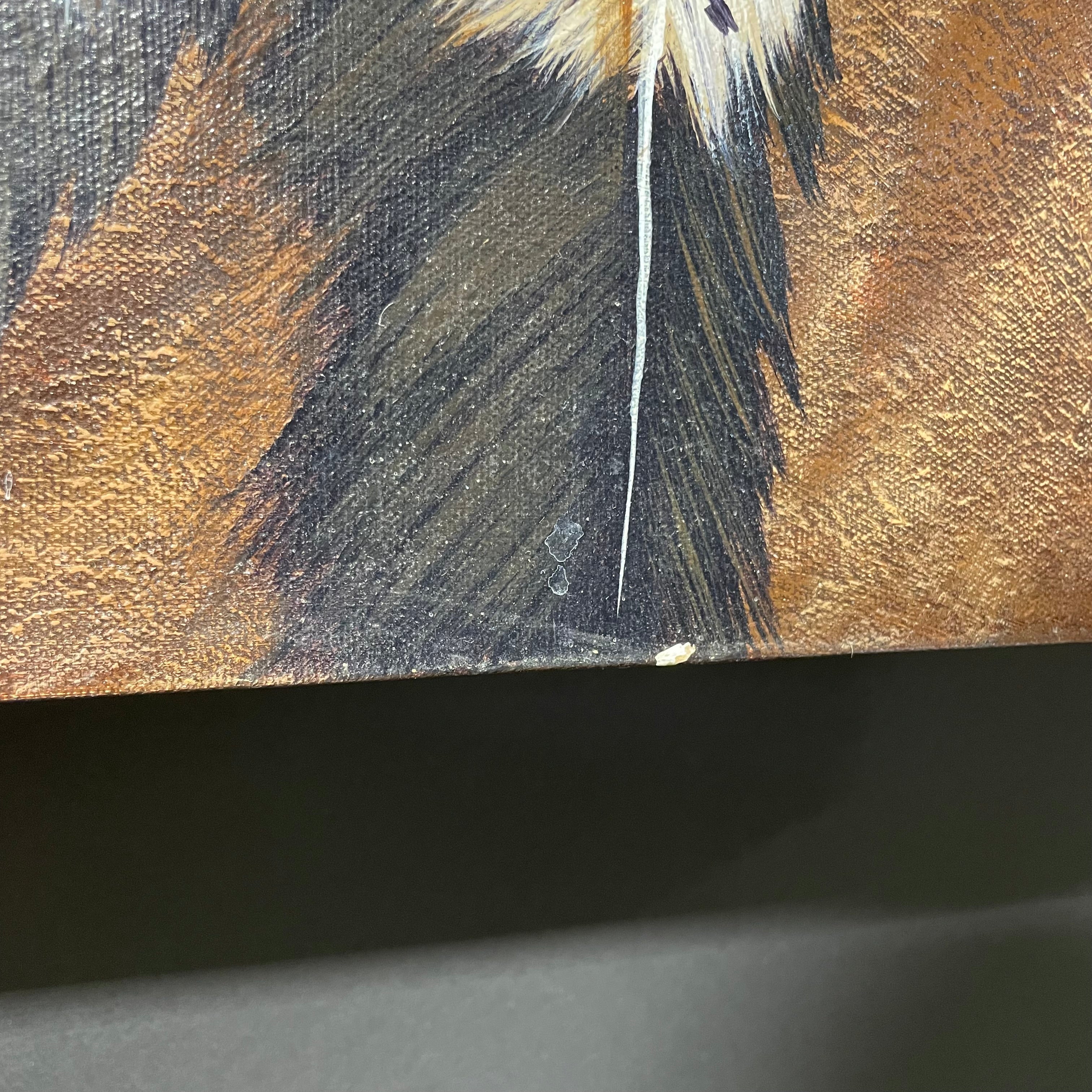 Gary Emrich Signed/Dated "Integrity" Original Painting 48" x 36"