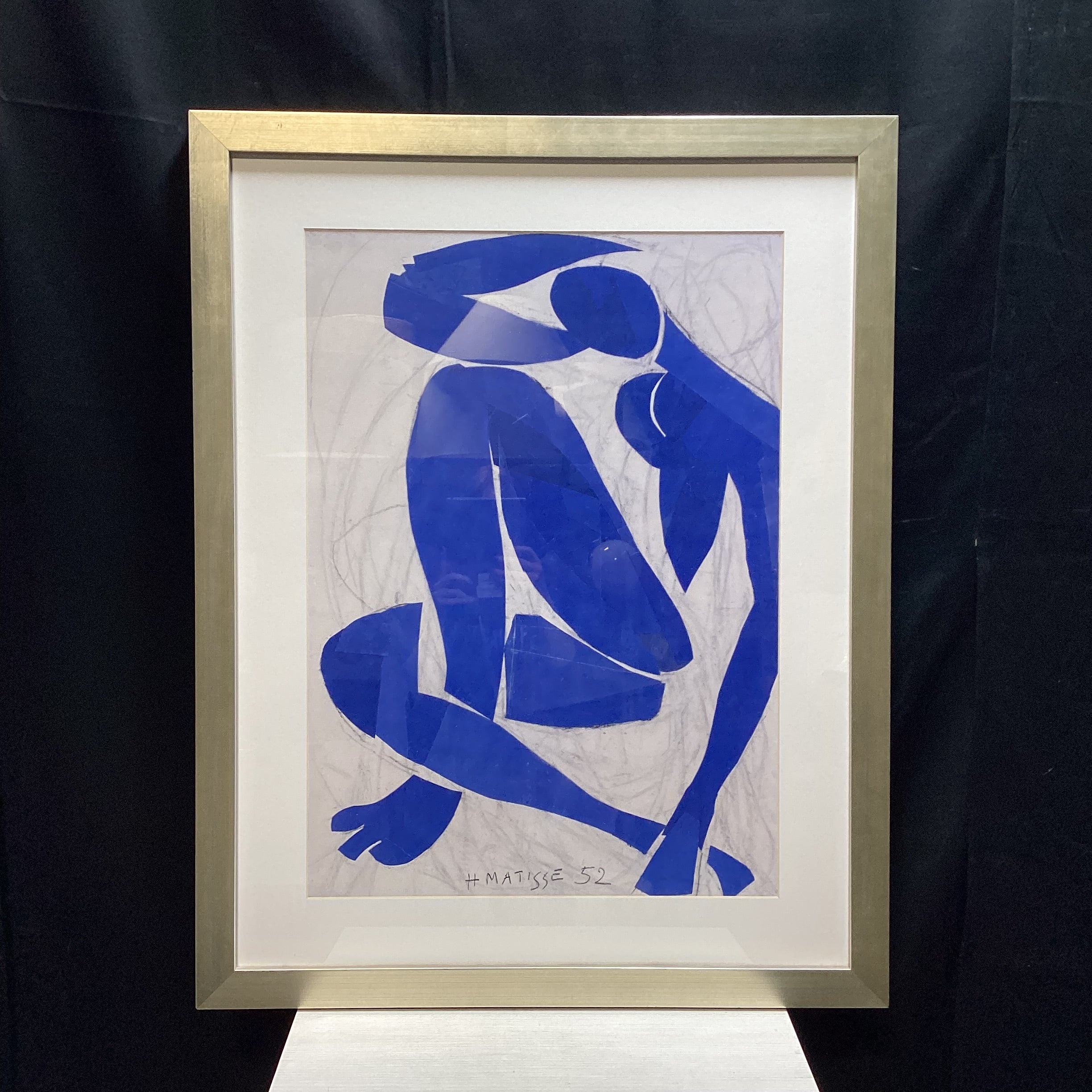 Z Gallerie H. Matisse Blue Nude IV Framed Print 28.5" x 36.5"
