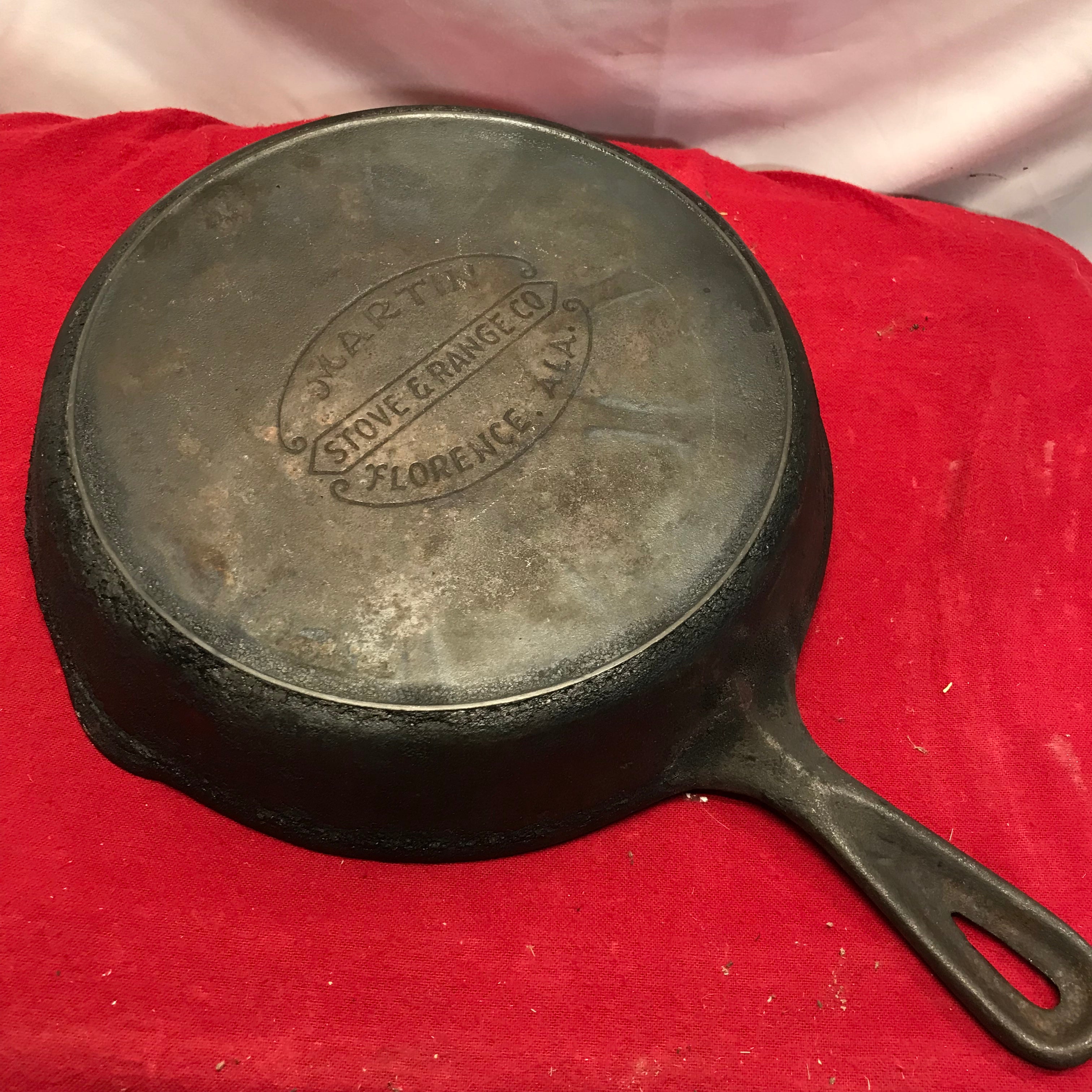 Martin No. 8 Cast Iron Skillet