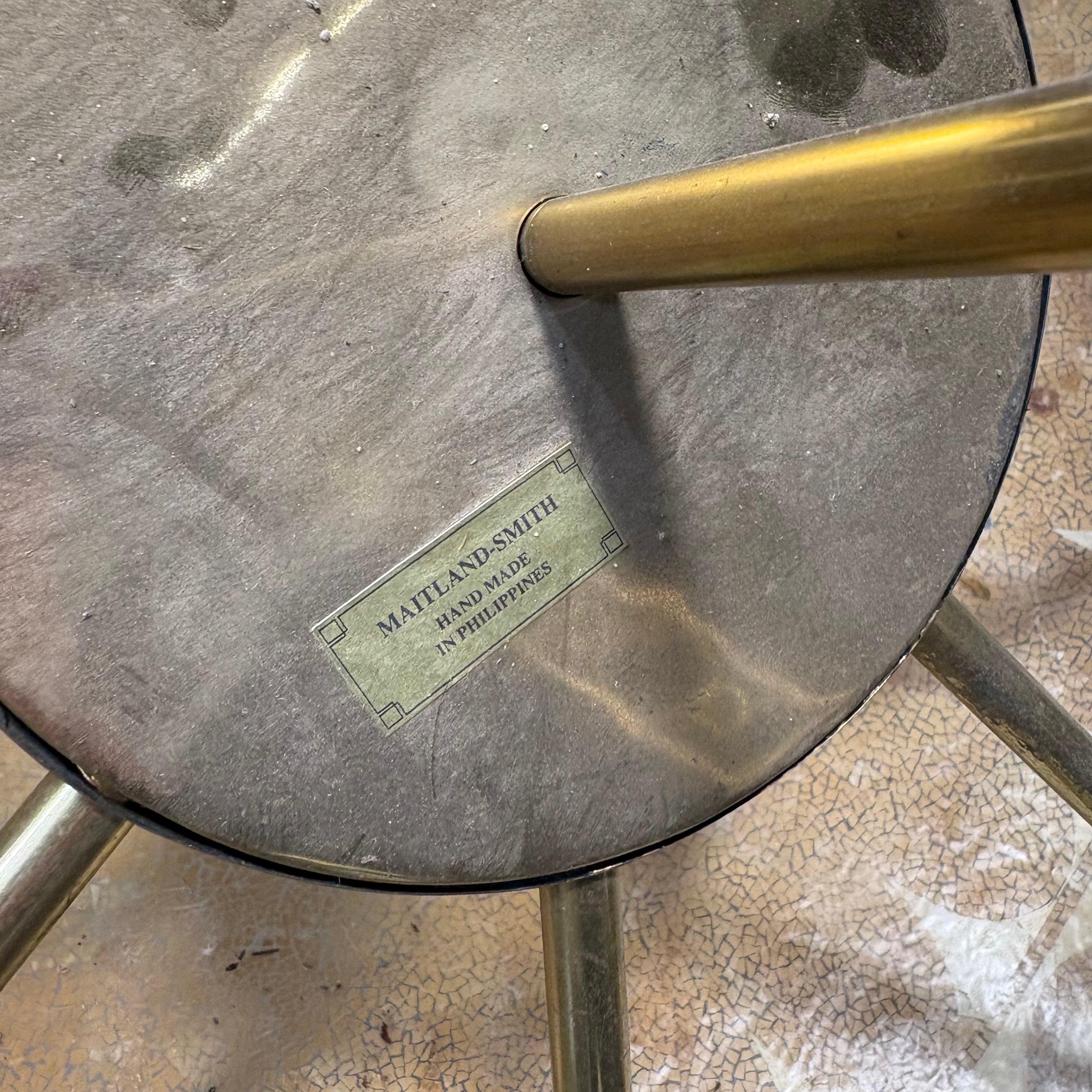 Maitland Smith Ostrich Egg 10-Light Ornate Bronze and Brass with Shades Chandelier 42” Diameter x 46”