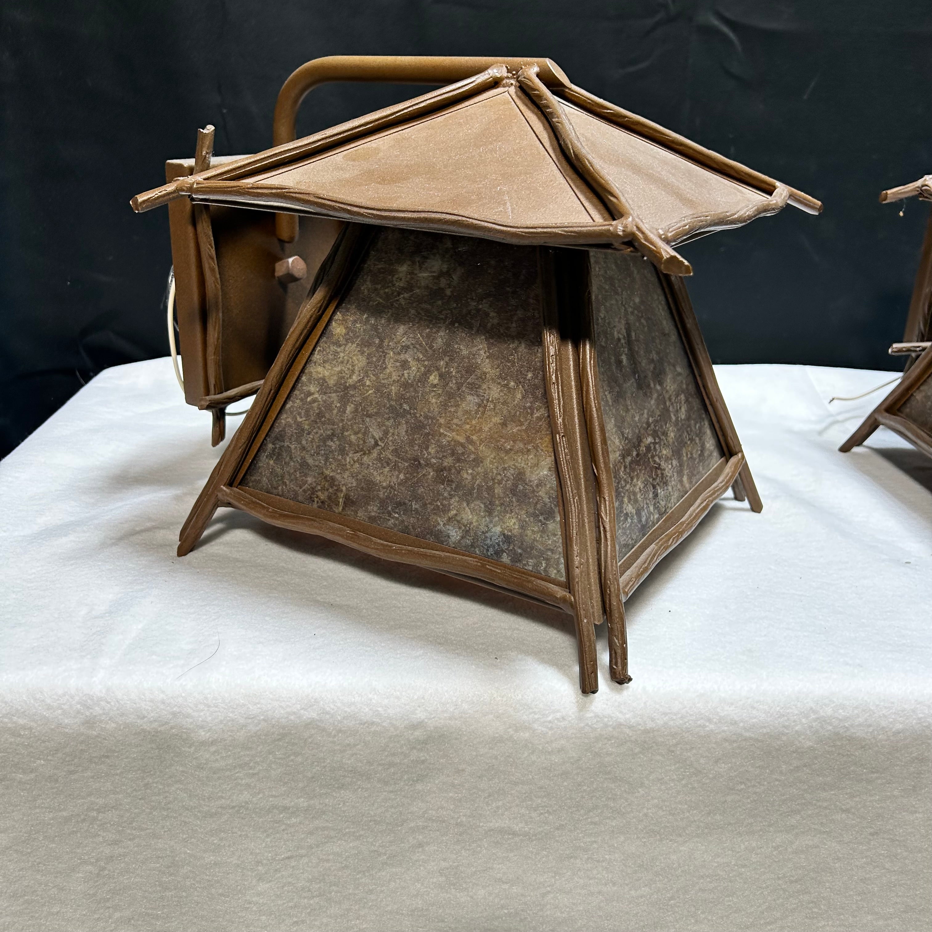 Steel Partners Cascade Sticks Lantern 11"x 12"x 10"