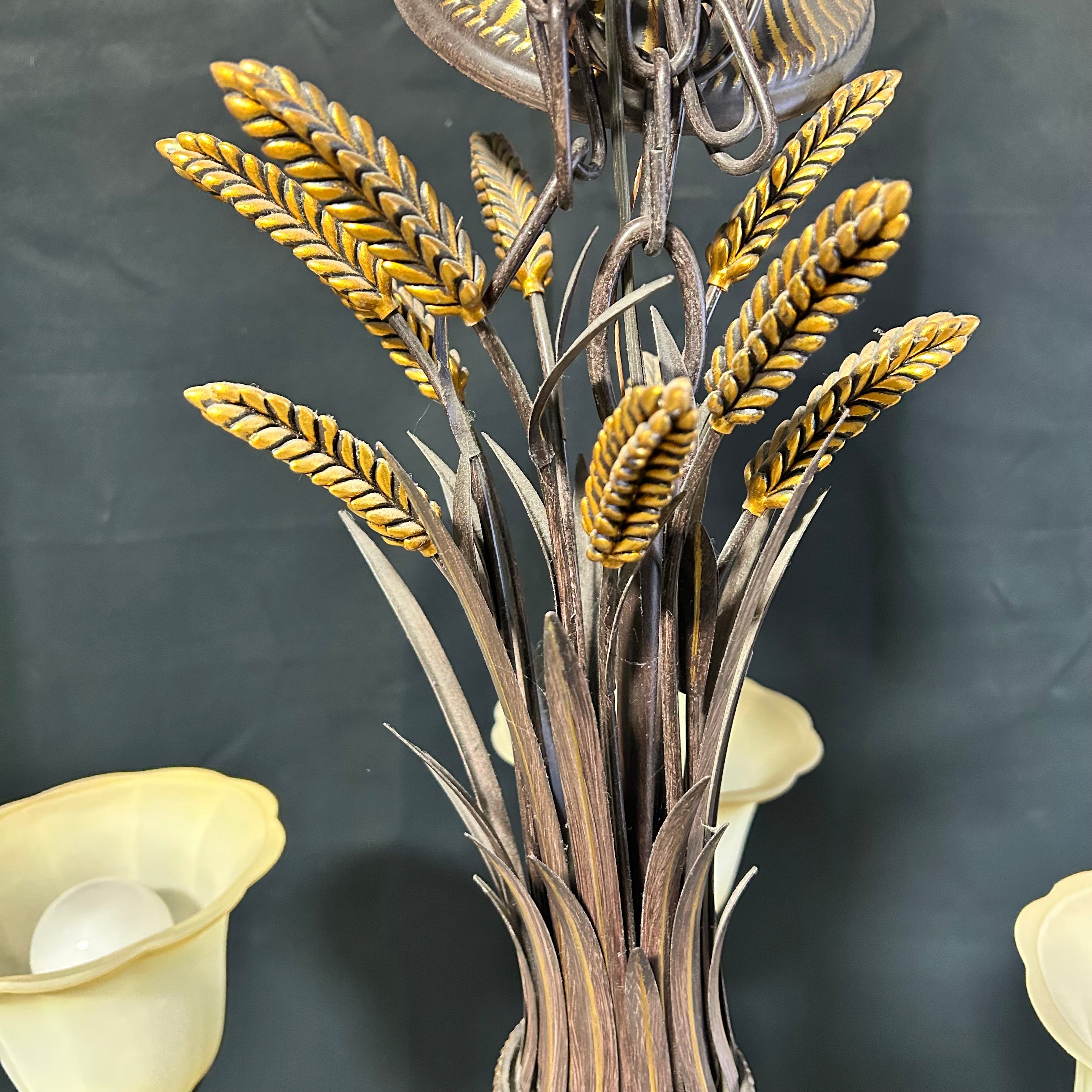 Portfolio Bronze 5 Light Chandelier 26"x 23"