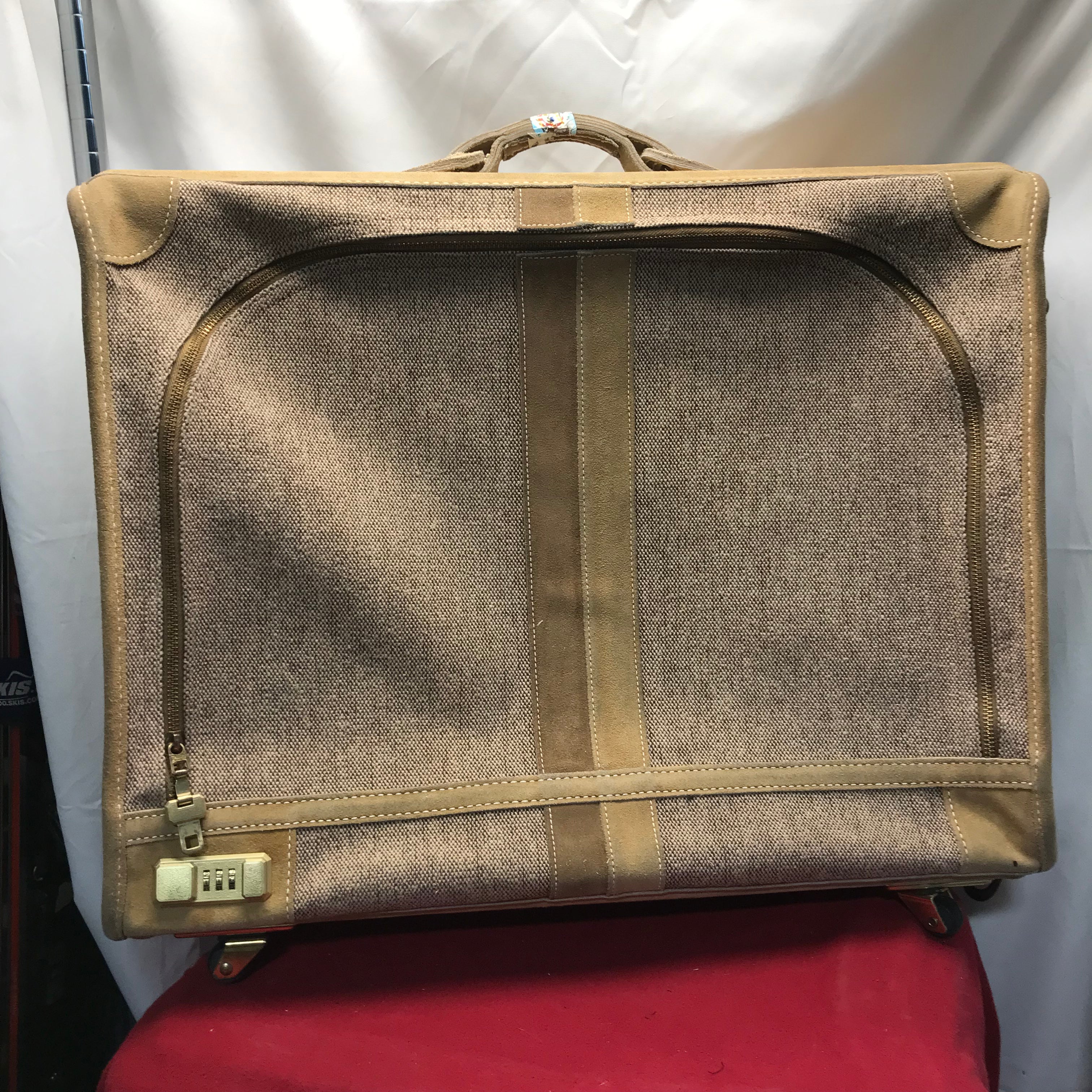 23"x 20"x 8" French Brand Handcrafted Luggage