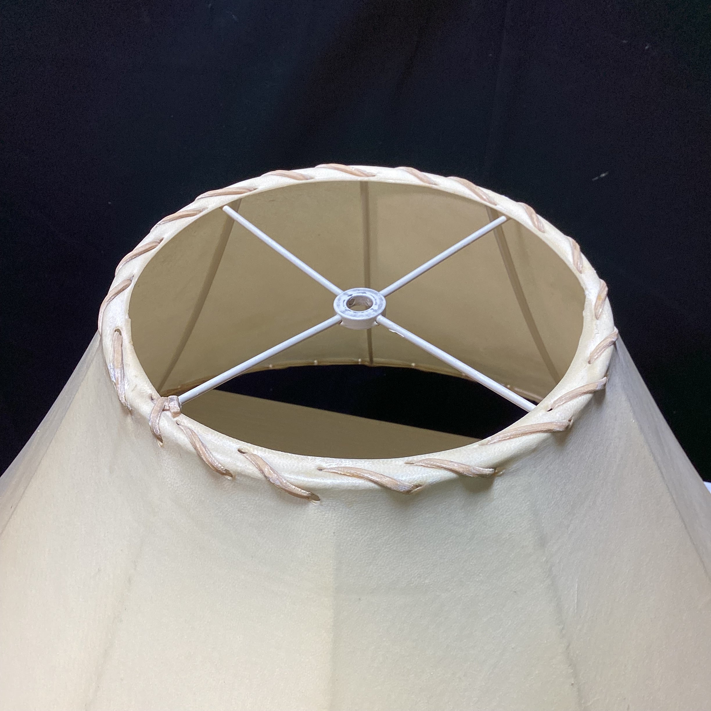 Raw Hide Rustic Lamp Shade (1) 26" x 16.5"