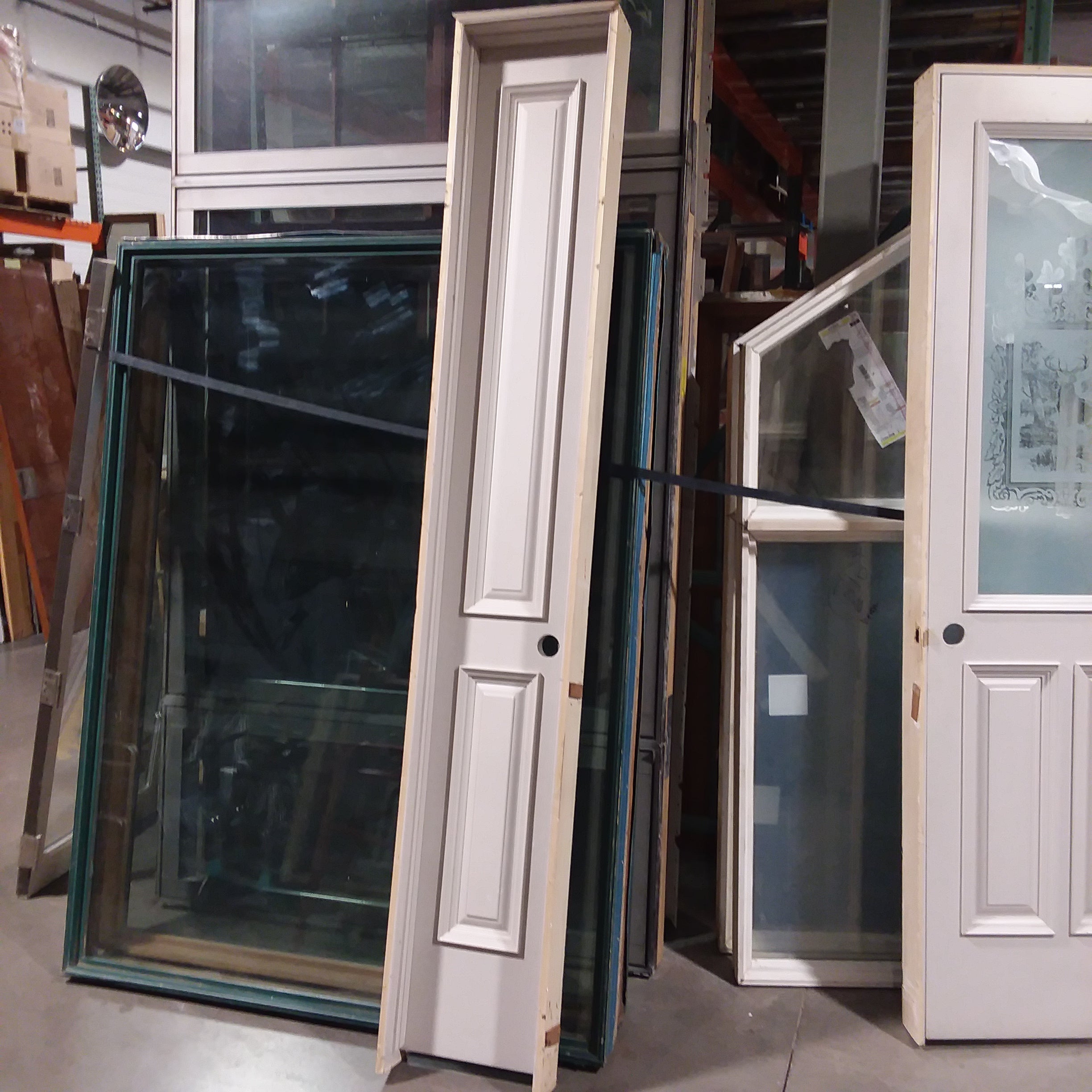 14"x 96.25"x 5" 2 Panel Solid Interior Door with Jamb