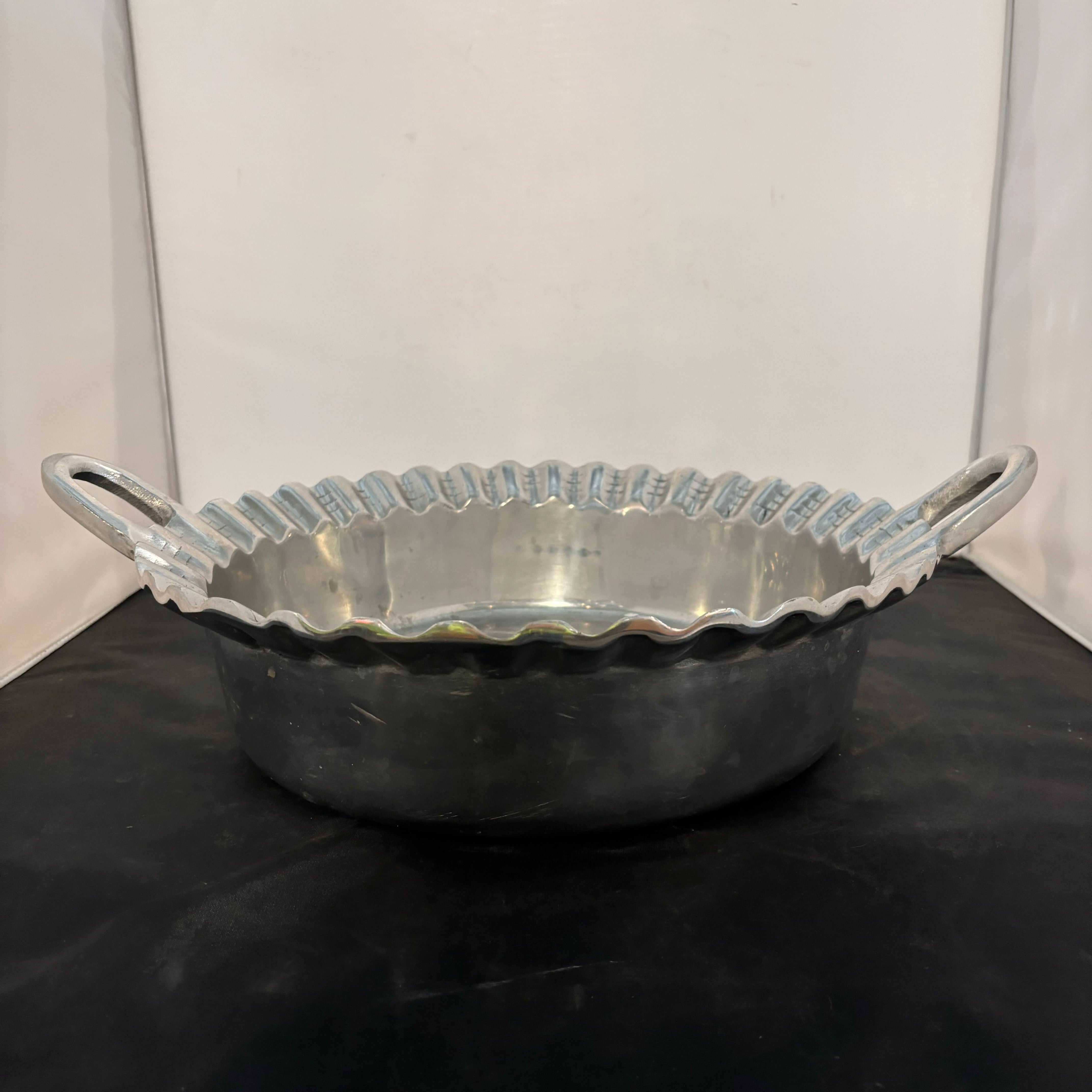 Vintage Aluminum Baking Dish with Handles 15"x 4"