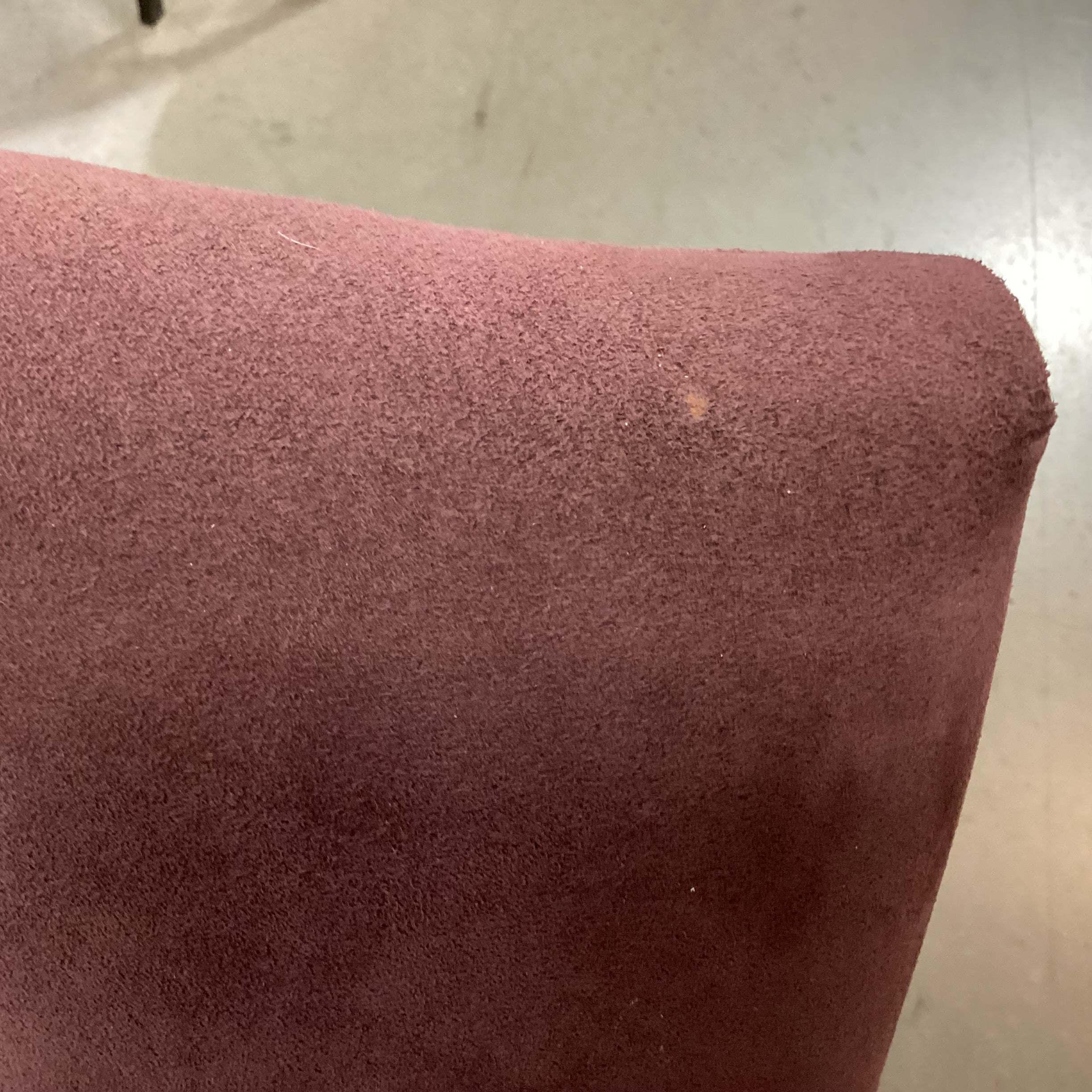 SET of 8 Mitchell Gold Plum Ultra Suede Dining Chairs 25"x 26"x 36"