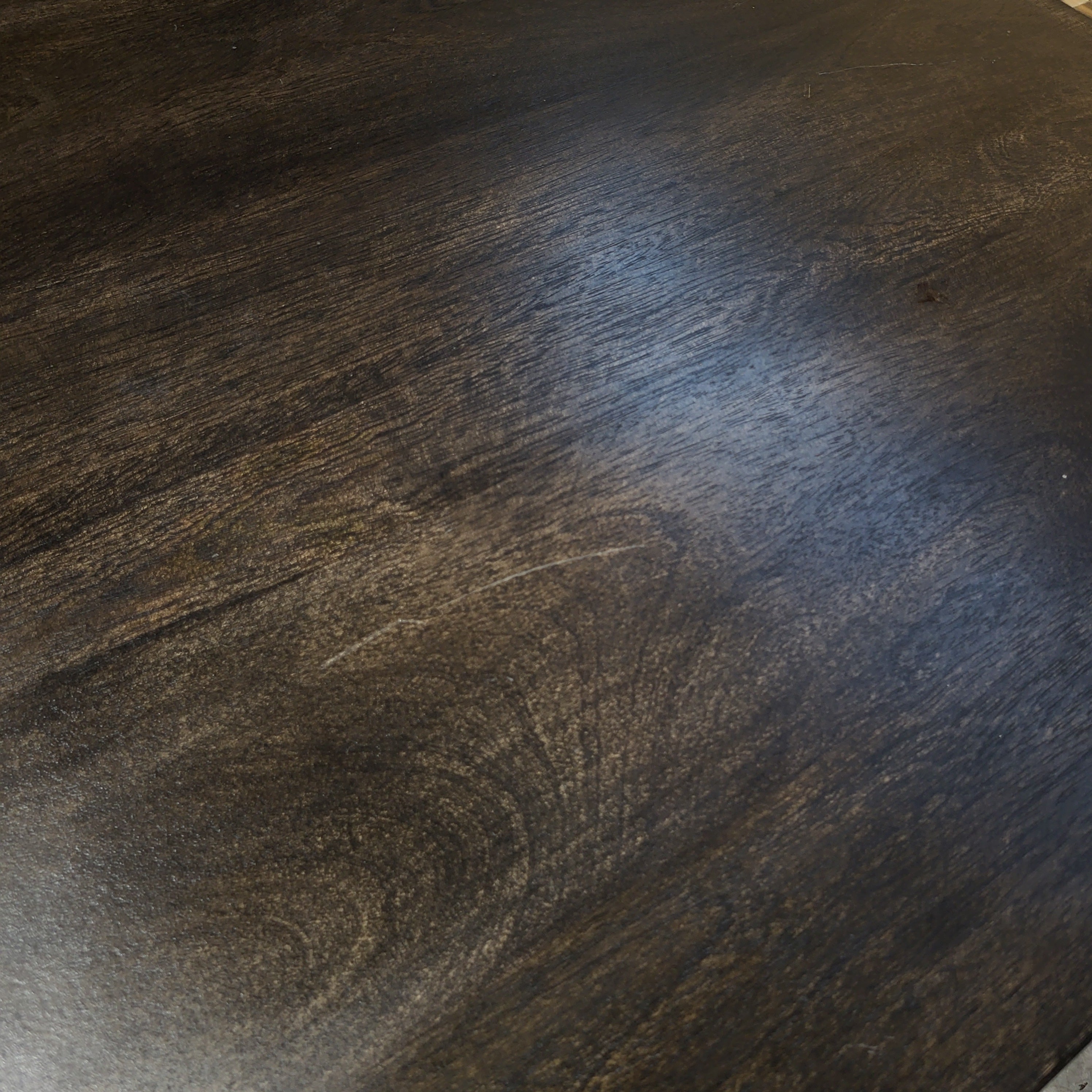 Arteriors Gilmore Horn Resin Racing Stripes Cocktail Coffee Table 50"x 30"x 16"