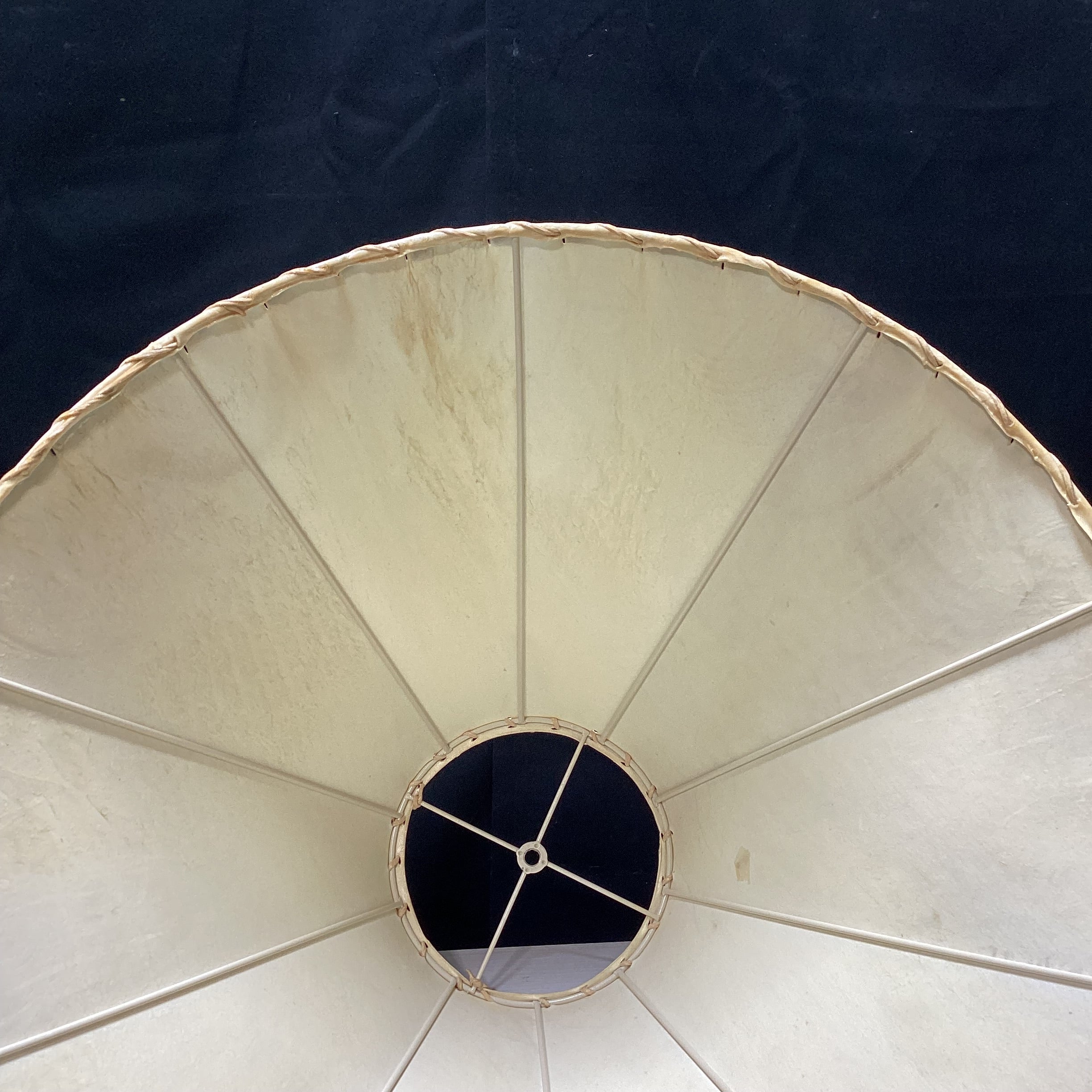 Raw Hide Rustic Lamp Shade (2) 26" x 16.5"