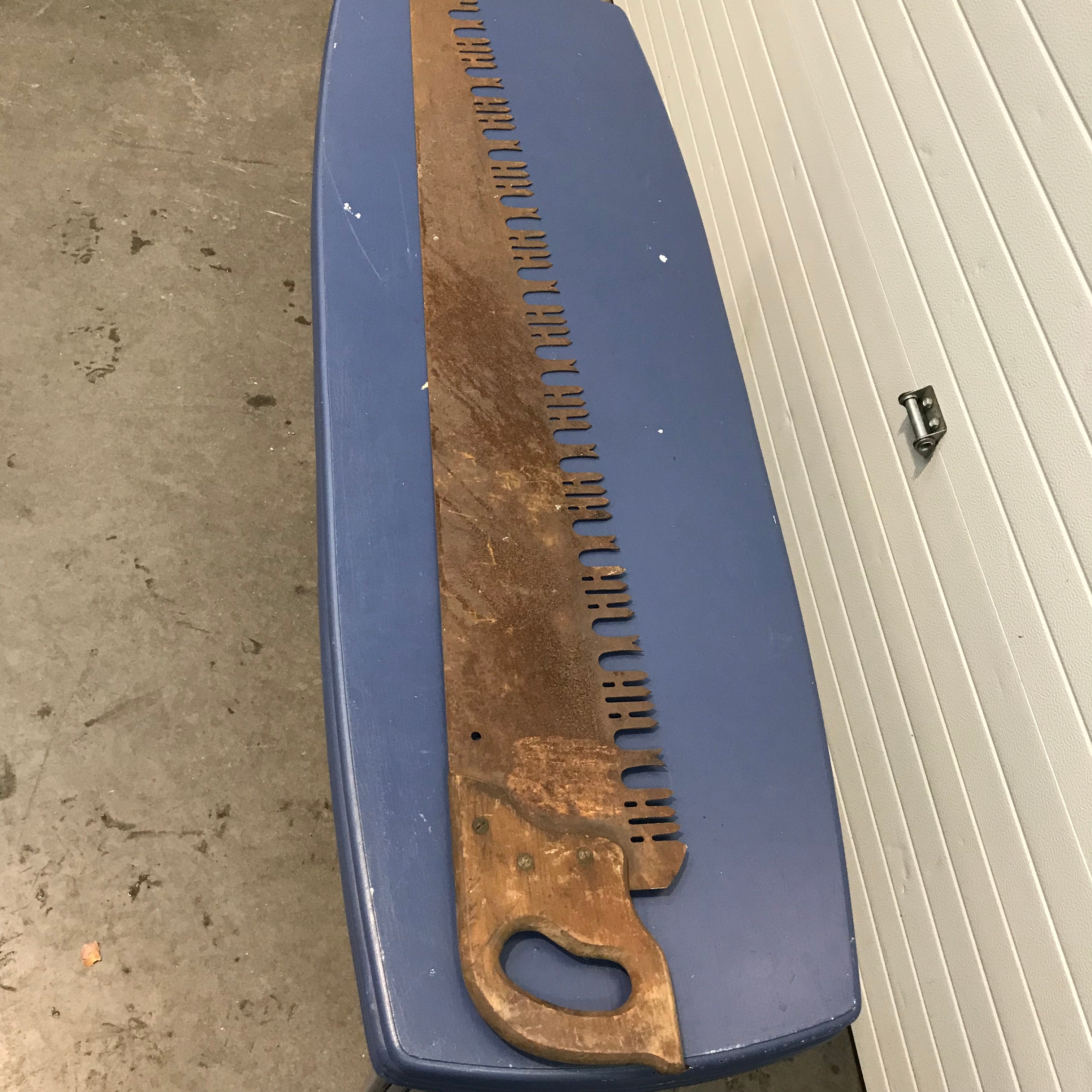 53" Antique Crosscut Saw