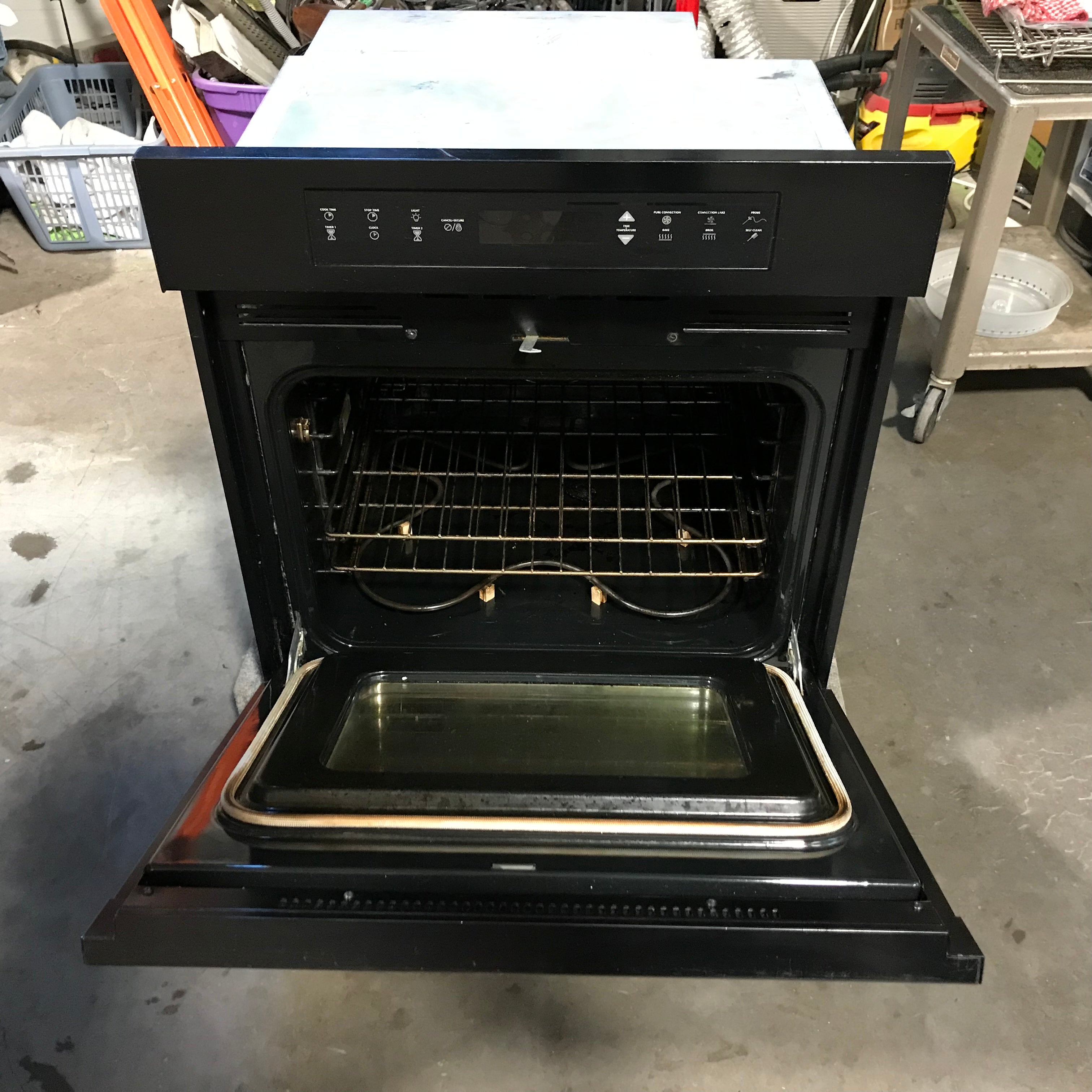 Dacor Black Wall Oven 27"x 25"x 28"