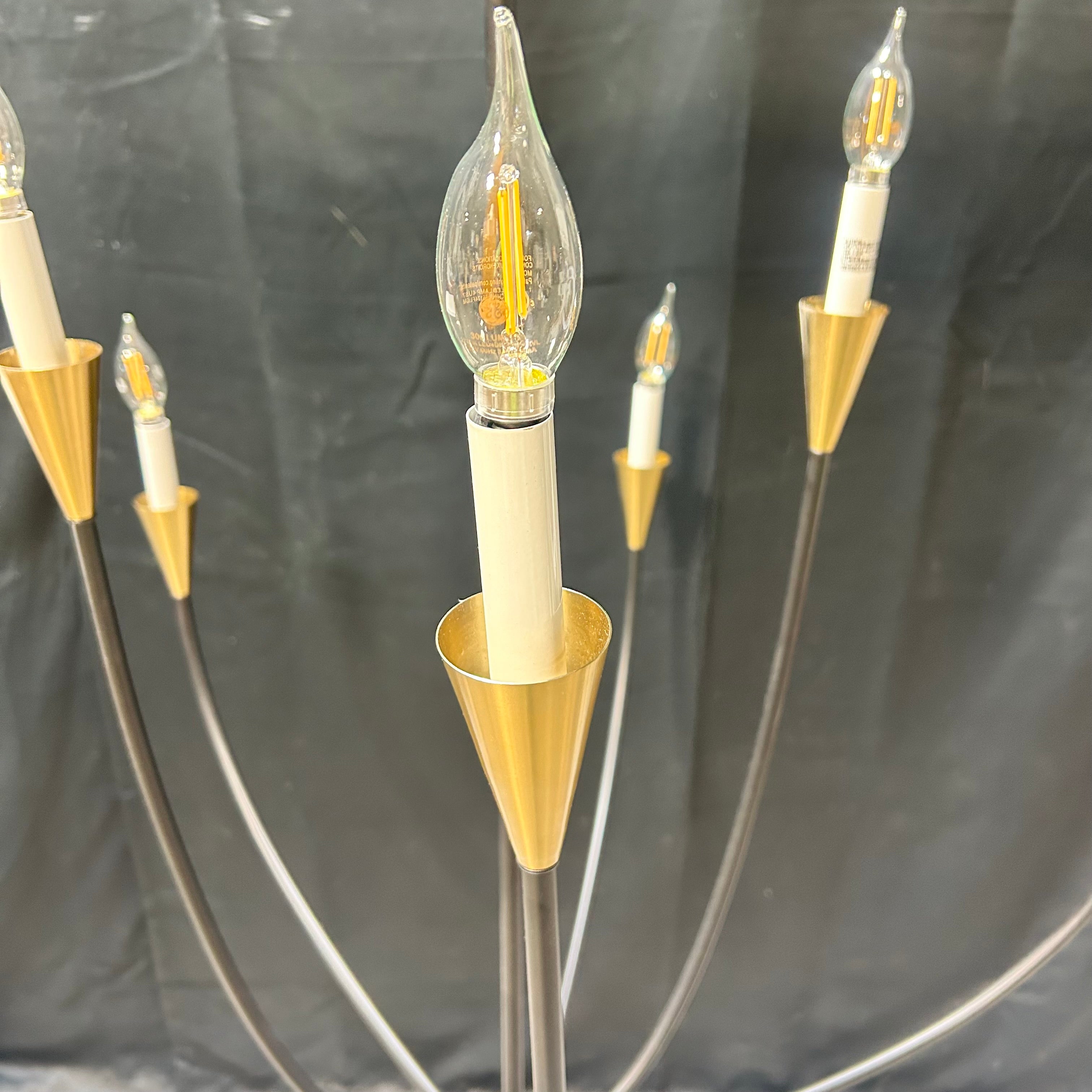 Possini Euro Vanelti 9 Light Candelabra Chandelier 37"x 38"