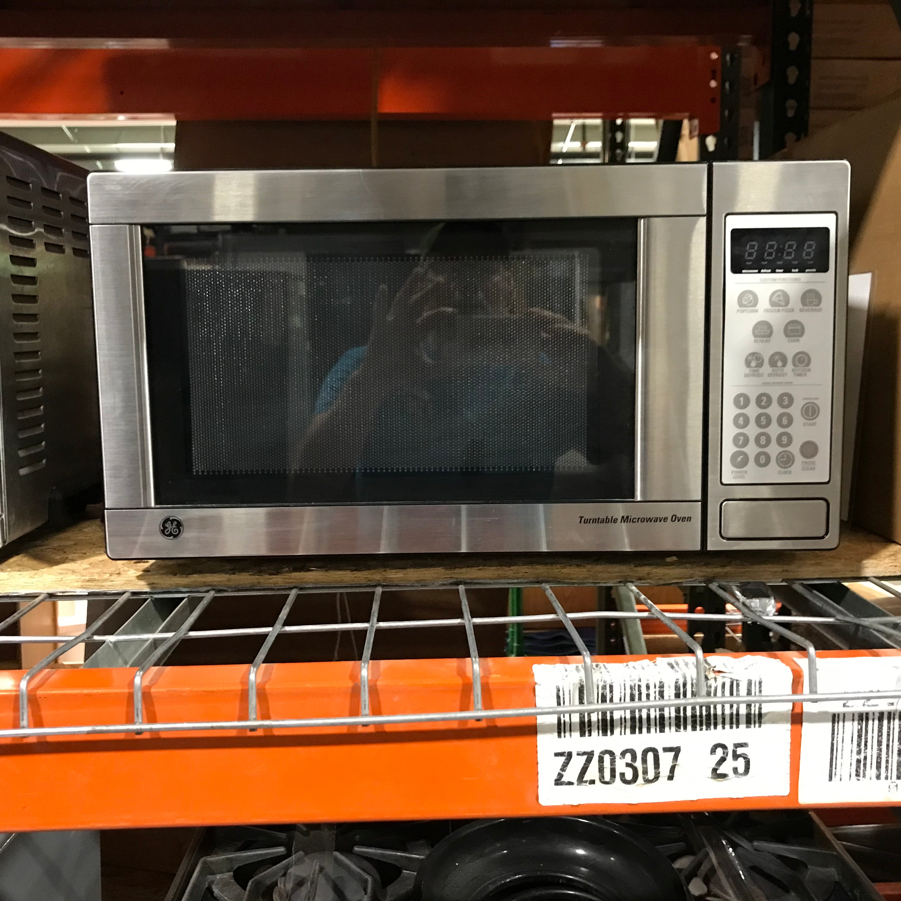 GE Stainless Steel Countertop Microwave 21"x 15"x 12"