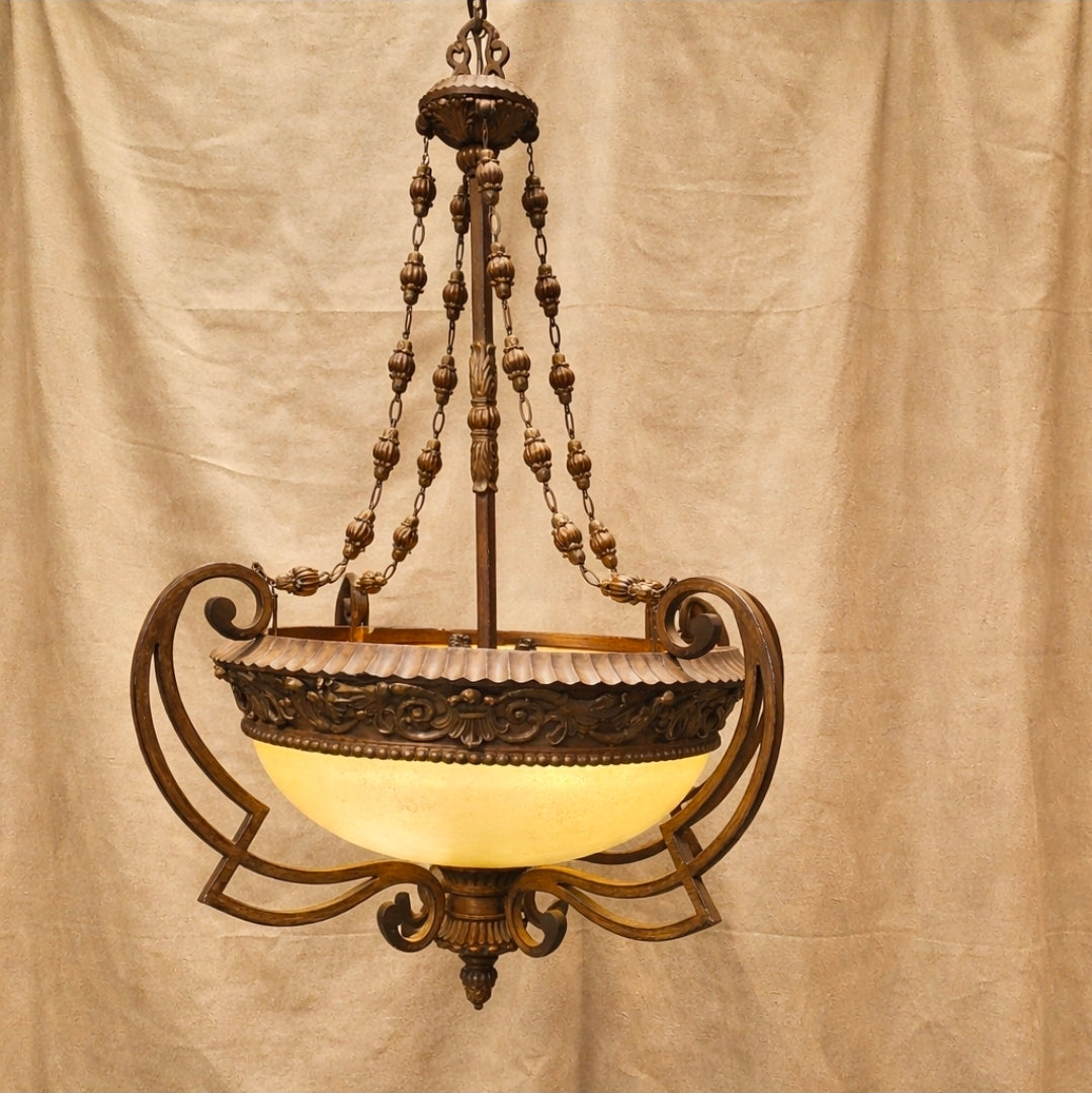 Modern Justice Chandelier 28"x41"