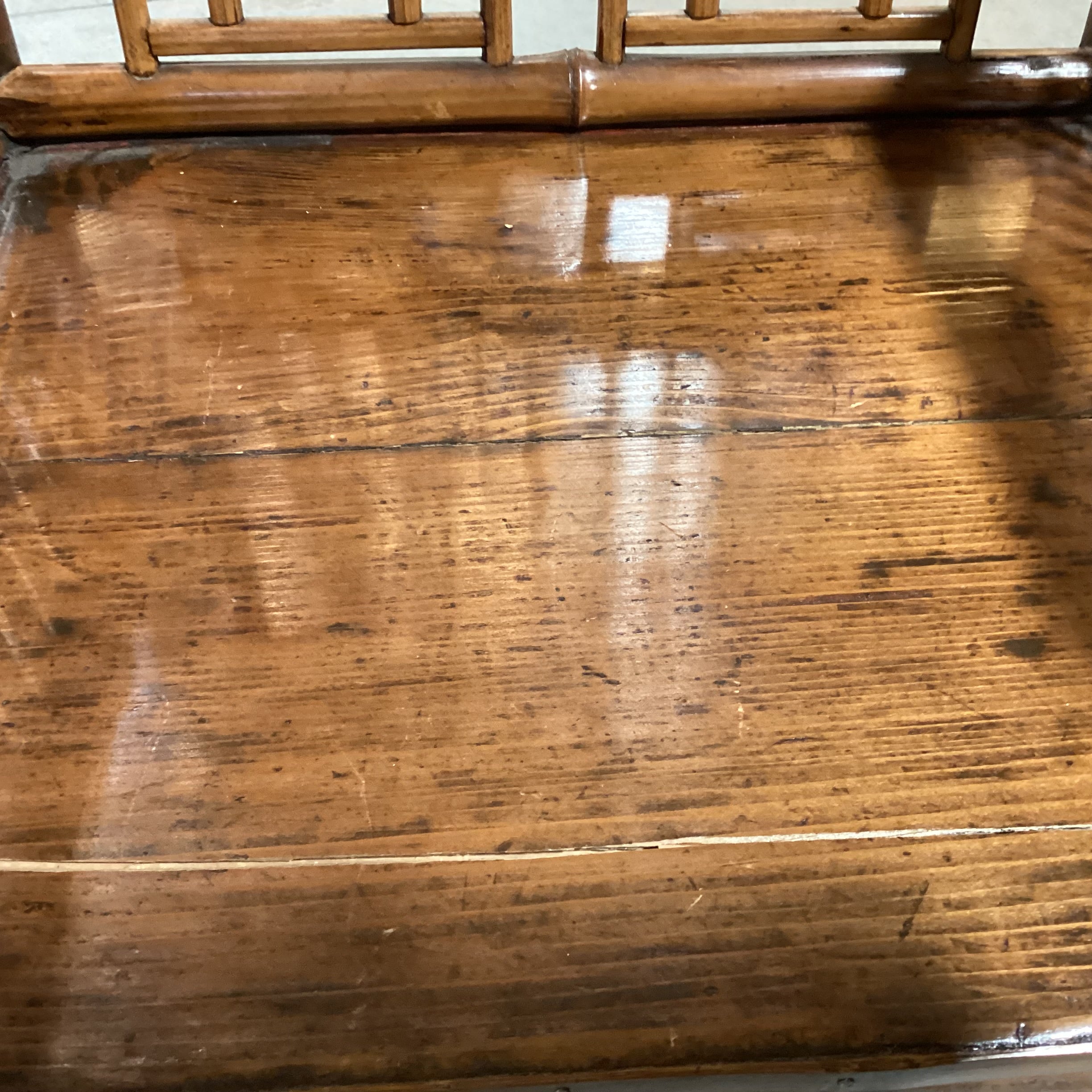 Vintage Bamboo Asian Accent Chair 20"x 16.5"x 33"