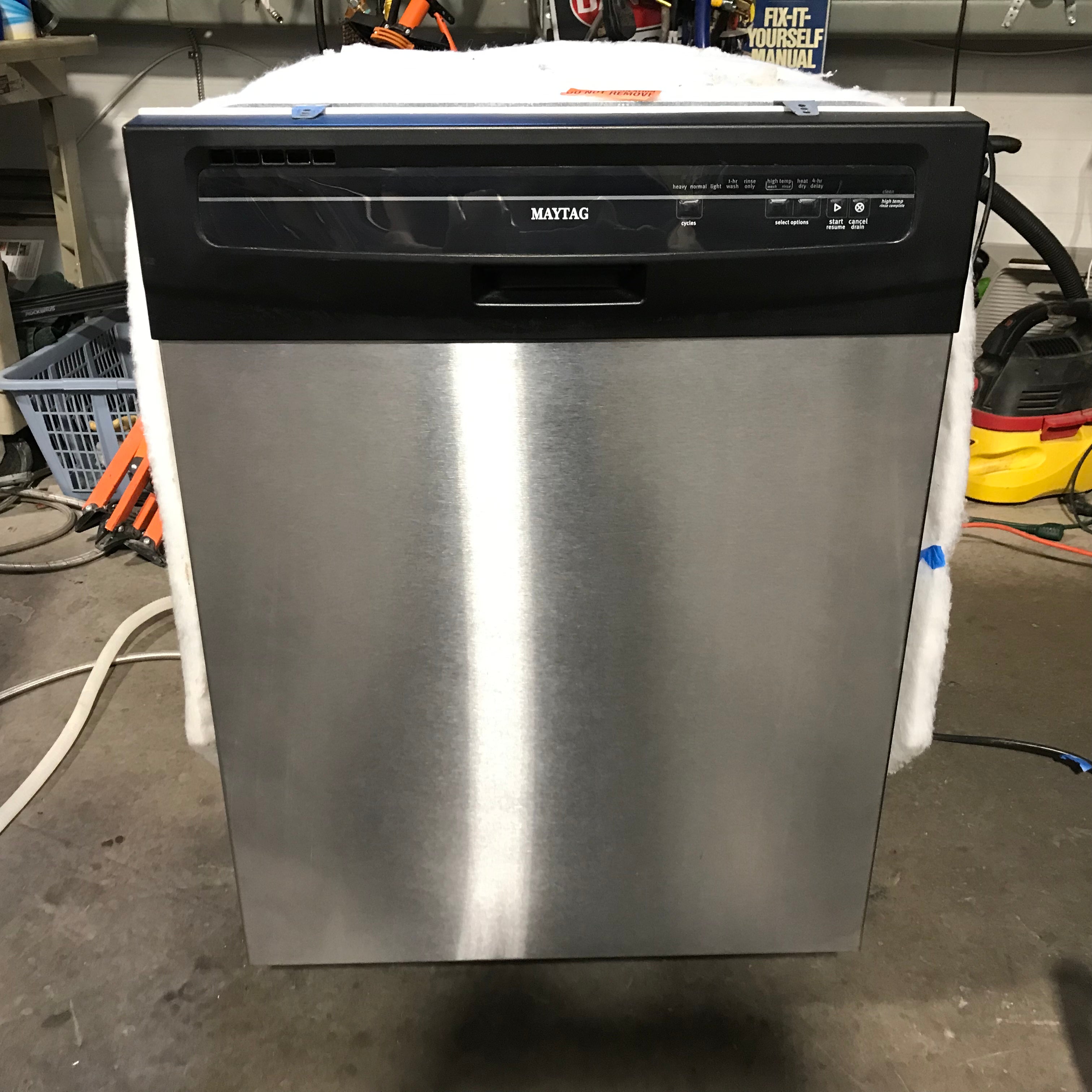 Maytag Stainless Steel Dishwasher 24"x 25"x 34"