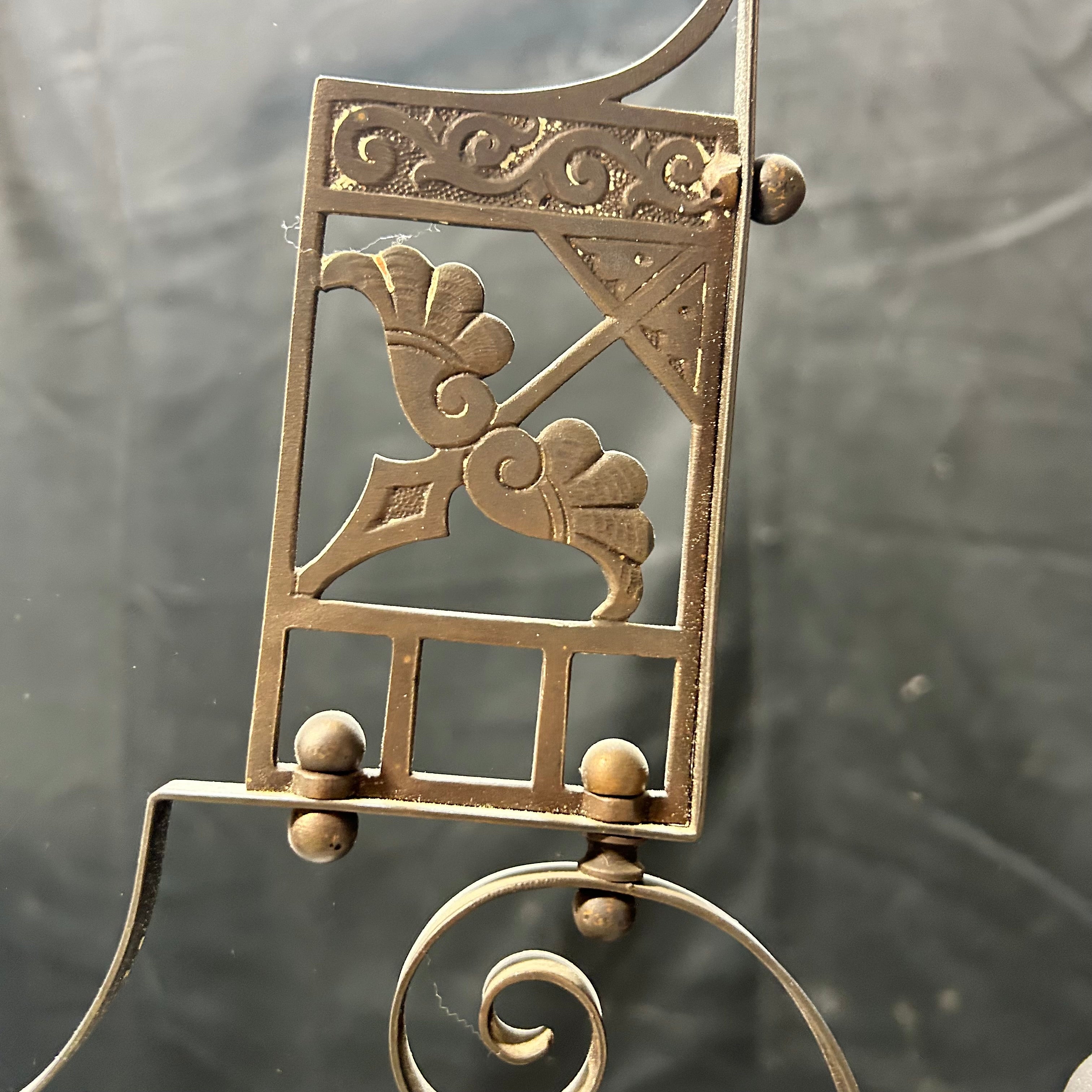 Early Circa 1900 2 Light East Lake Detailing With Ceramic Painted Dragonfly etched Glass 40"x 28"