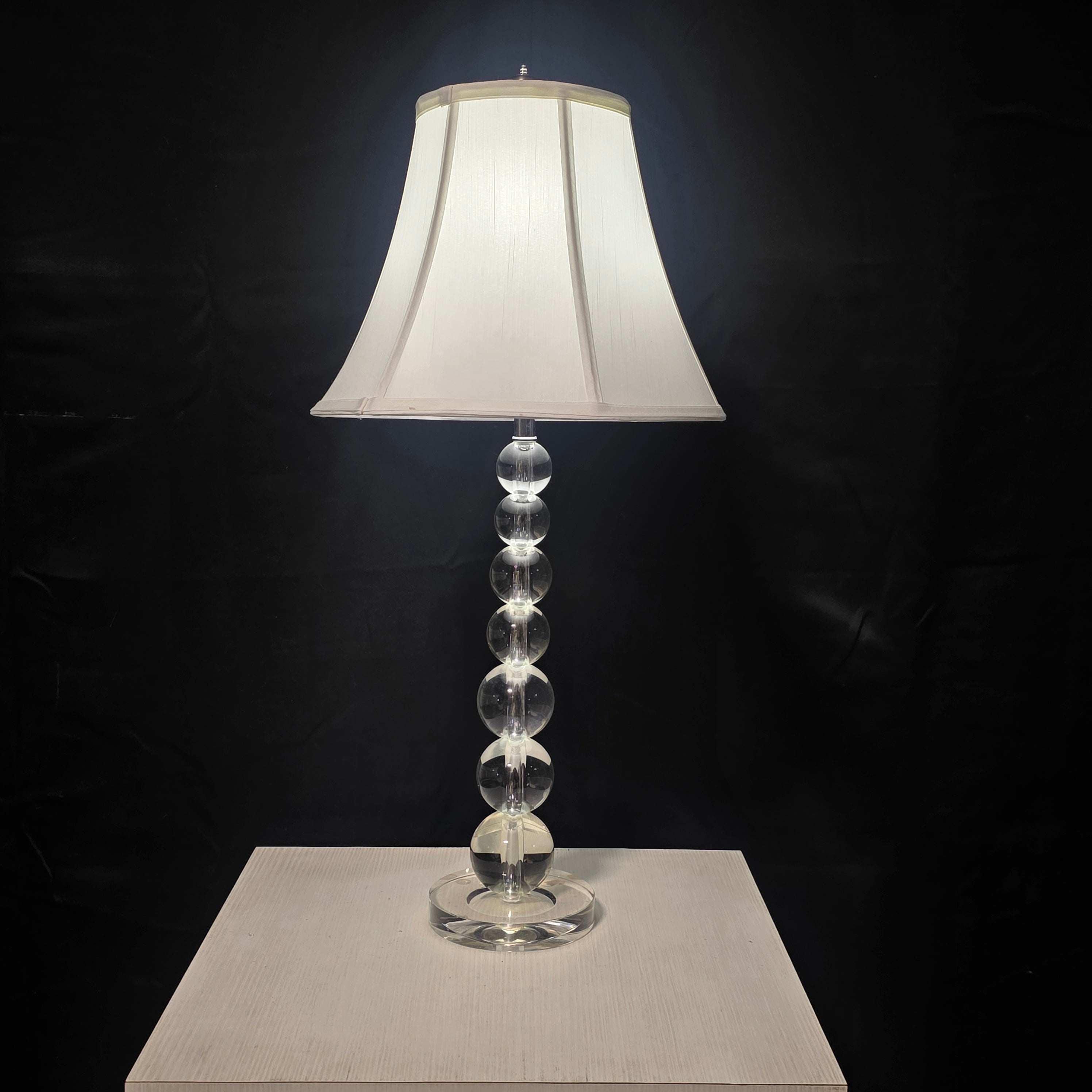 Pochy Modern Table Lamp 7 Glass Spheres 13.5"x29"