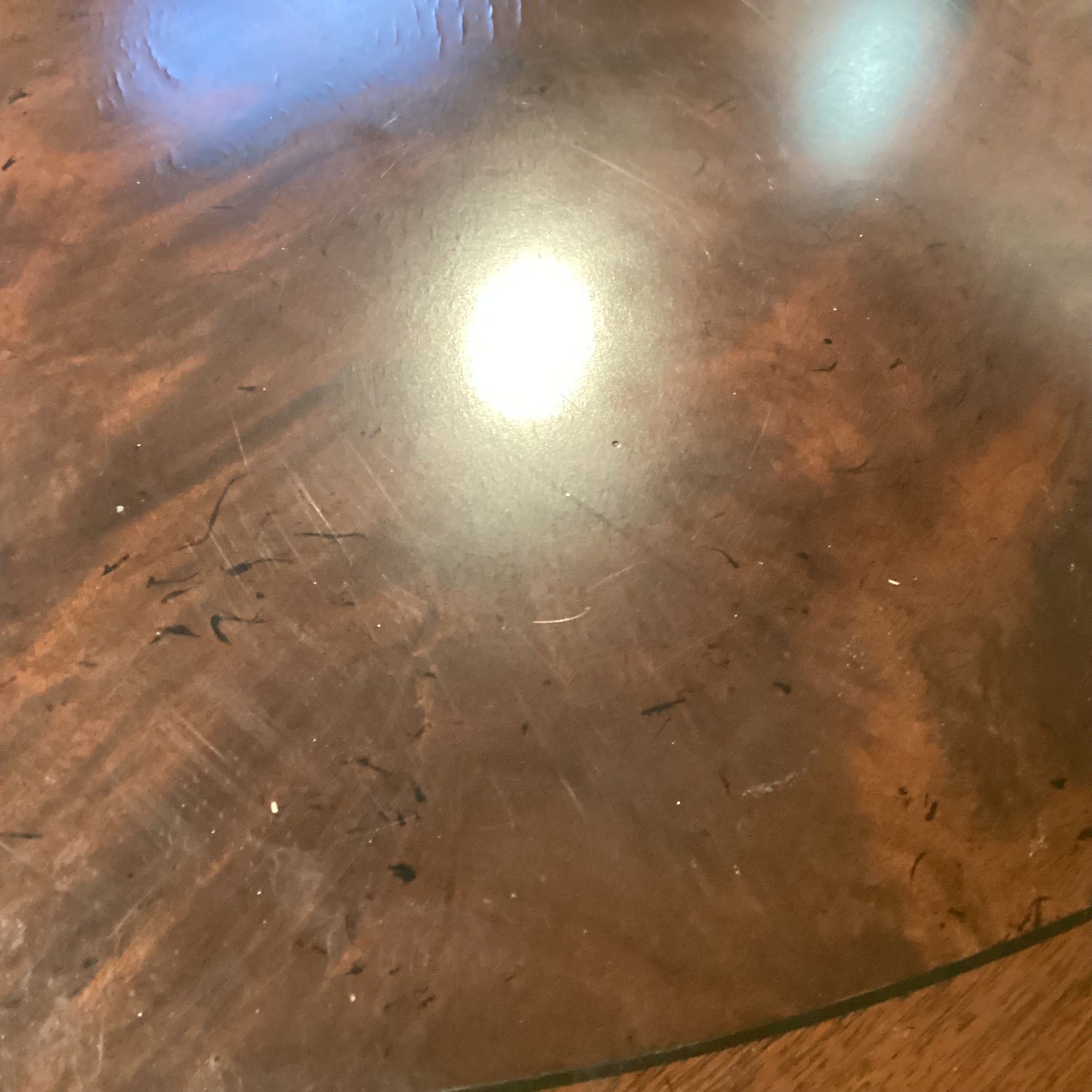 Hooker Furniture Dark Finish Wood & Veneer 2 Leaf Table with 8 Chairs Dining Set 112"x 44"x 30.5"