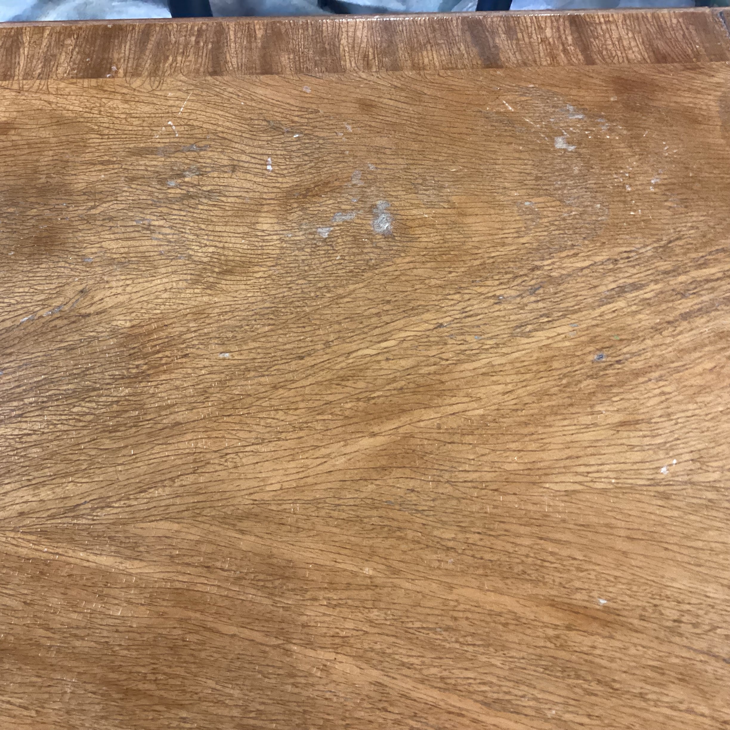 Ornate Carved Wood 1 Leaf Dining Table 72" to 97"x 45"x 30"