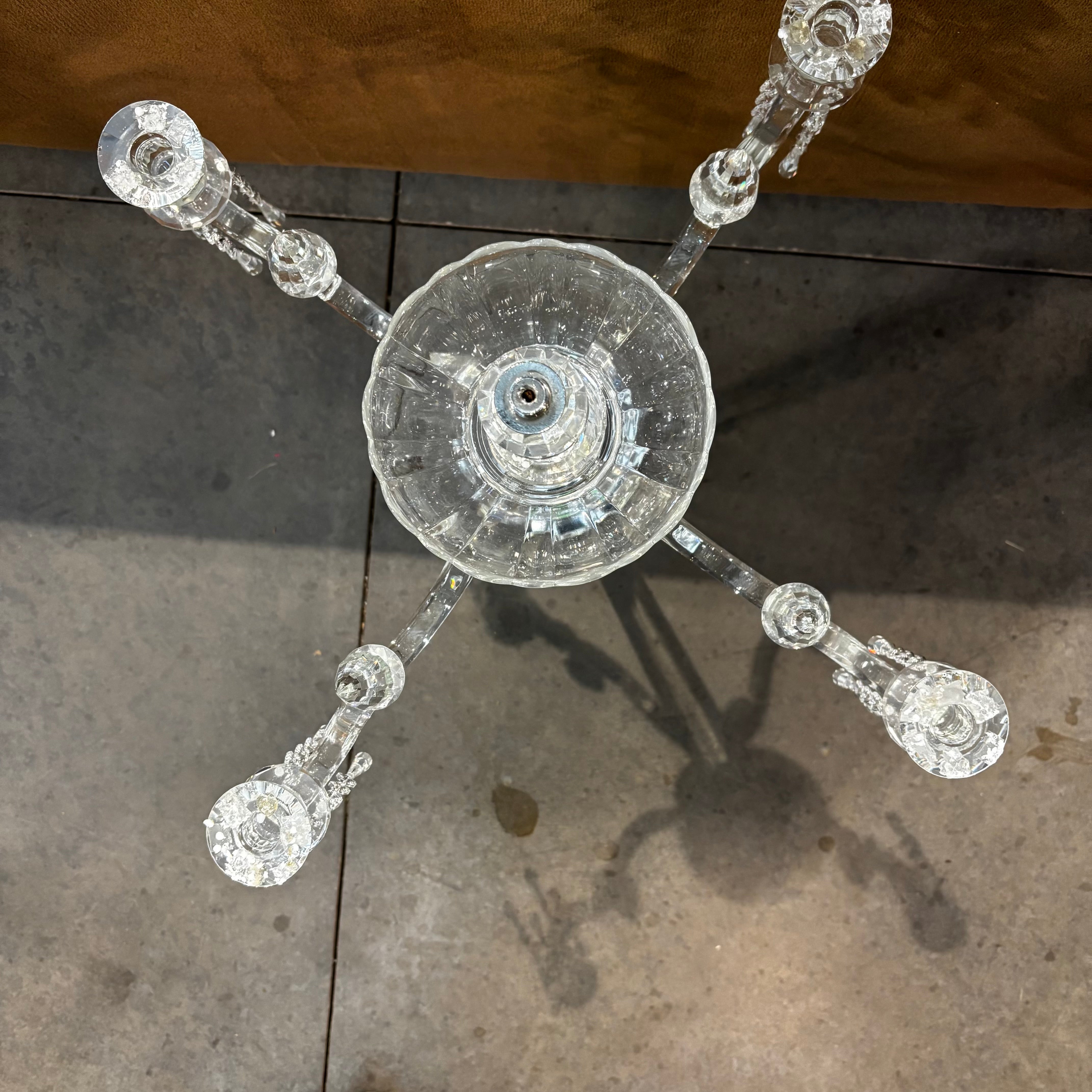 Stunning "Liberace-Style" Crystal Candelabra 33"x 17.5"