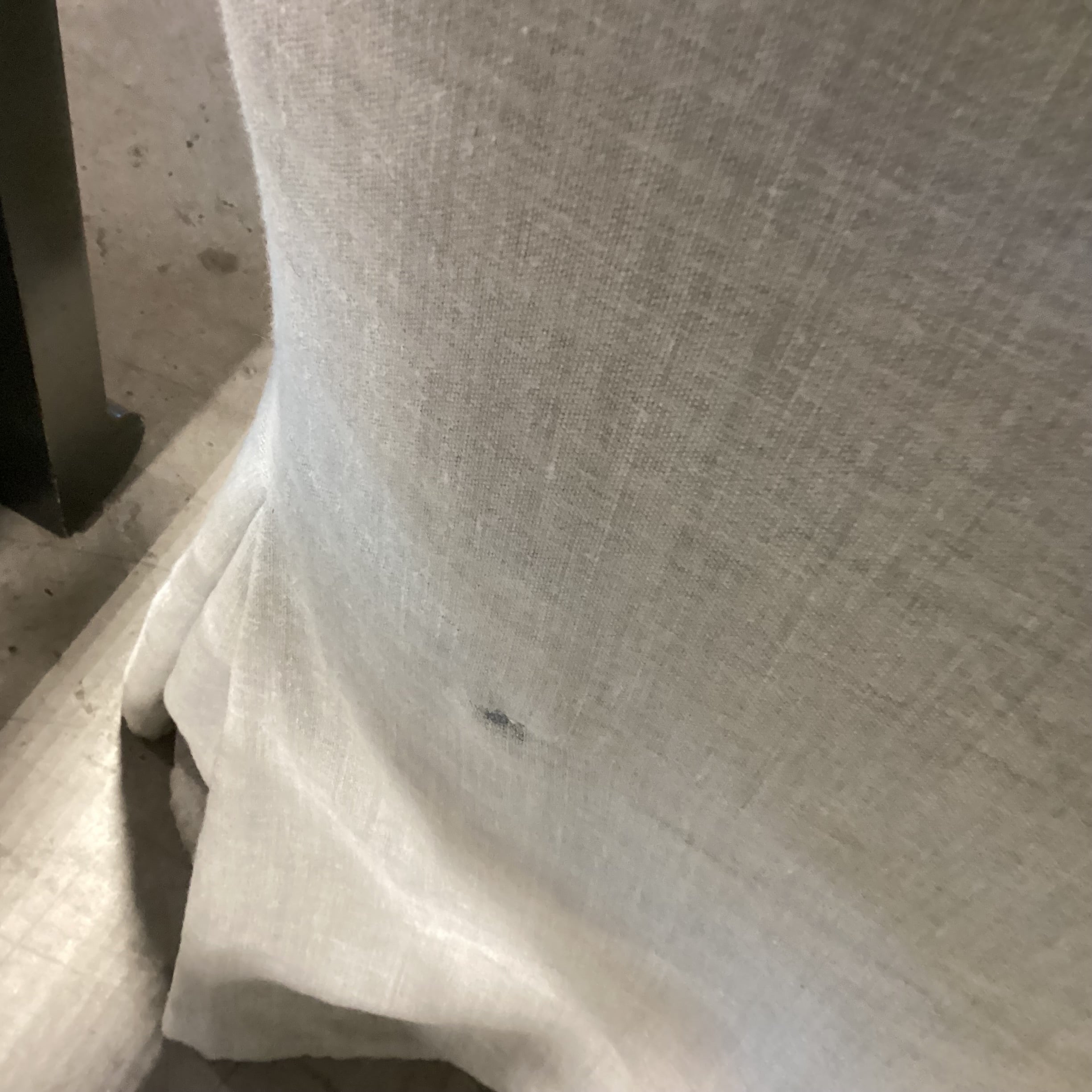 Giannetti Furnishings GH Nick Slipcovered Down Mix Sofa 79"x 36"x 32"