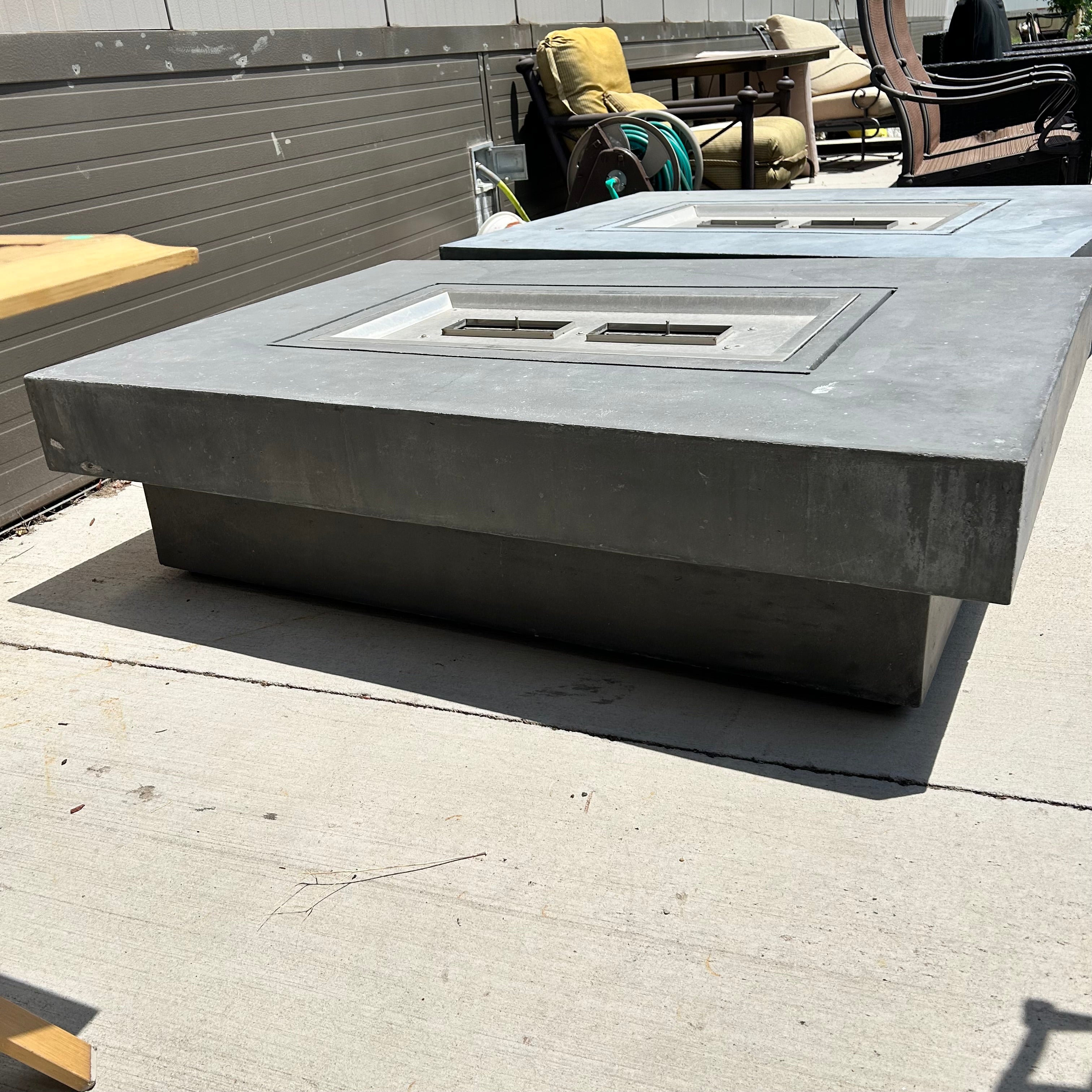Bioethanol Fire Table 42"x 60"x16'