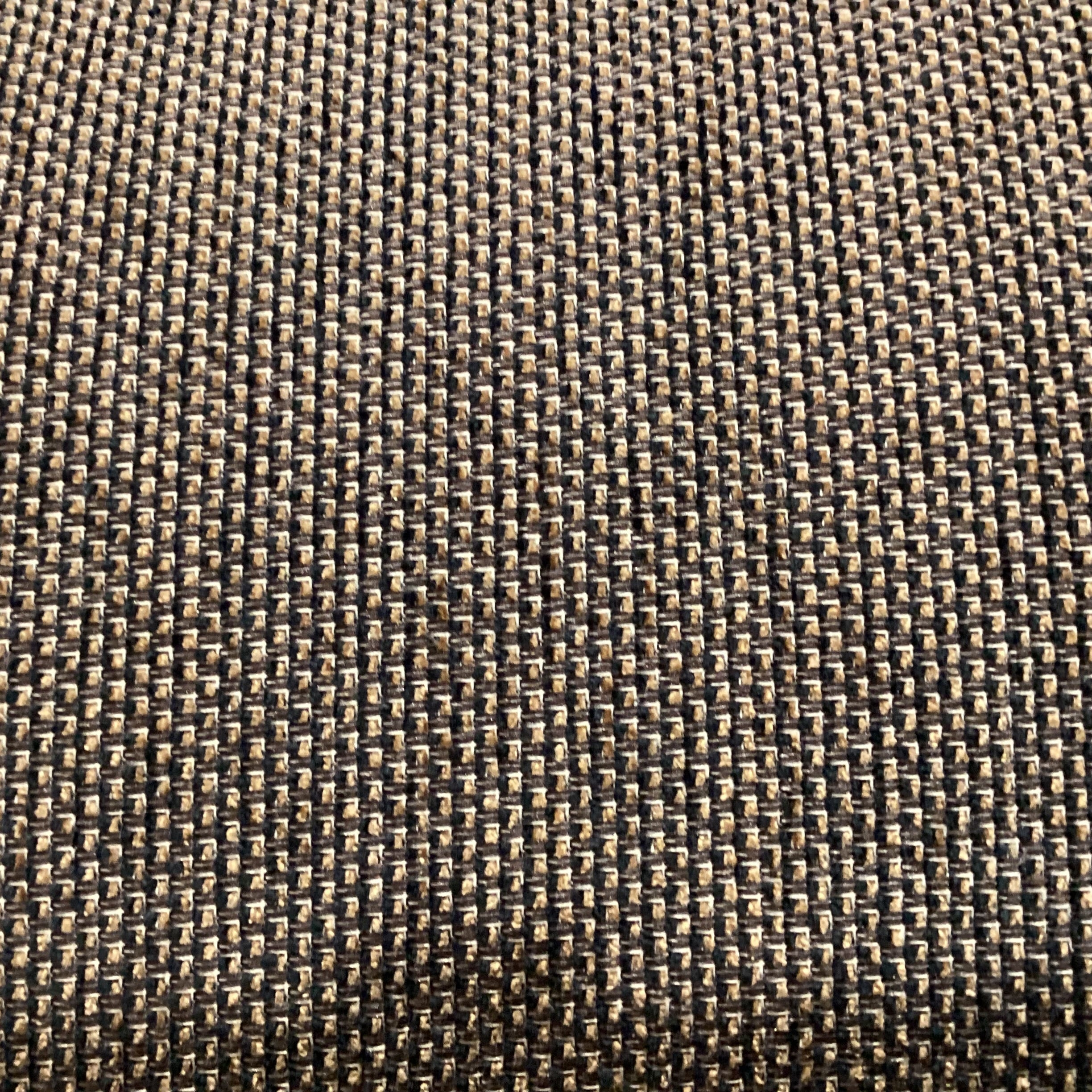 David Gilbert & Associates Brown Tan Woven Roll Arm Nailhead Sofa 87"x 38"x 36"