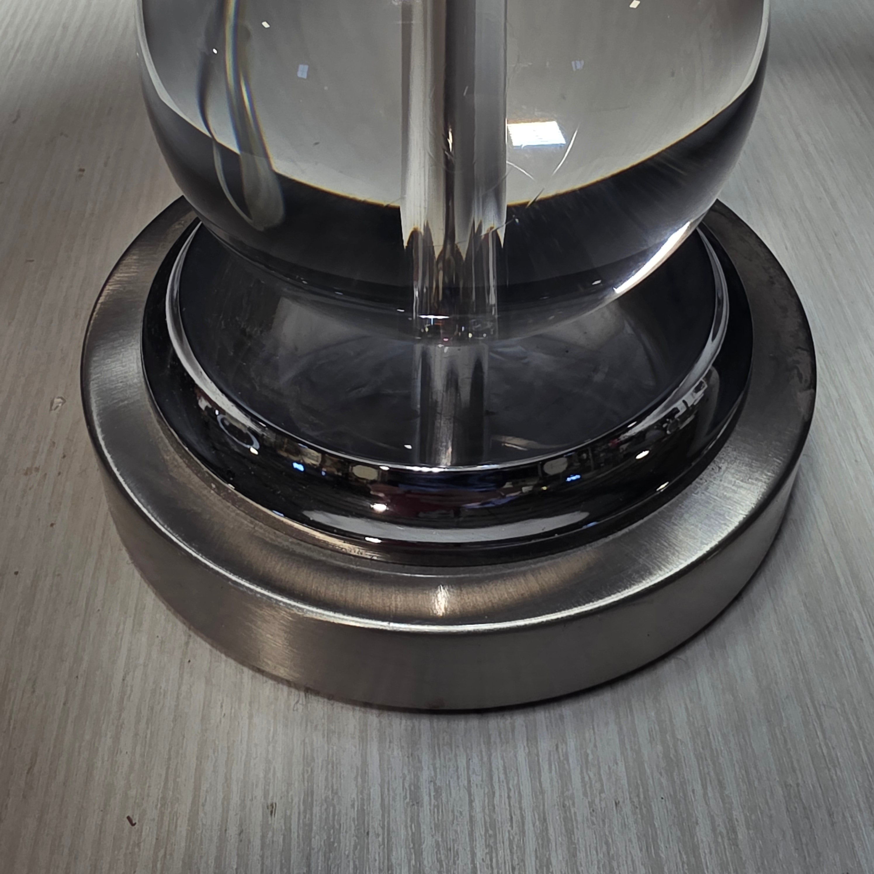 Modern Three Glass Sphere Table Lamp 13"x13"x25"