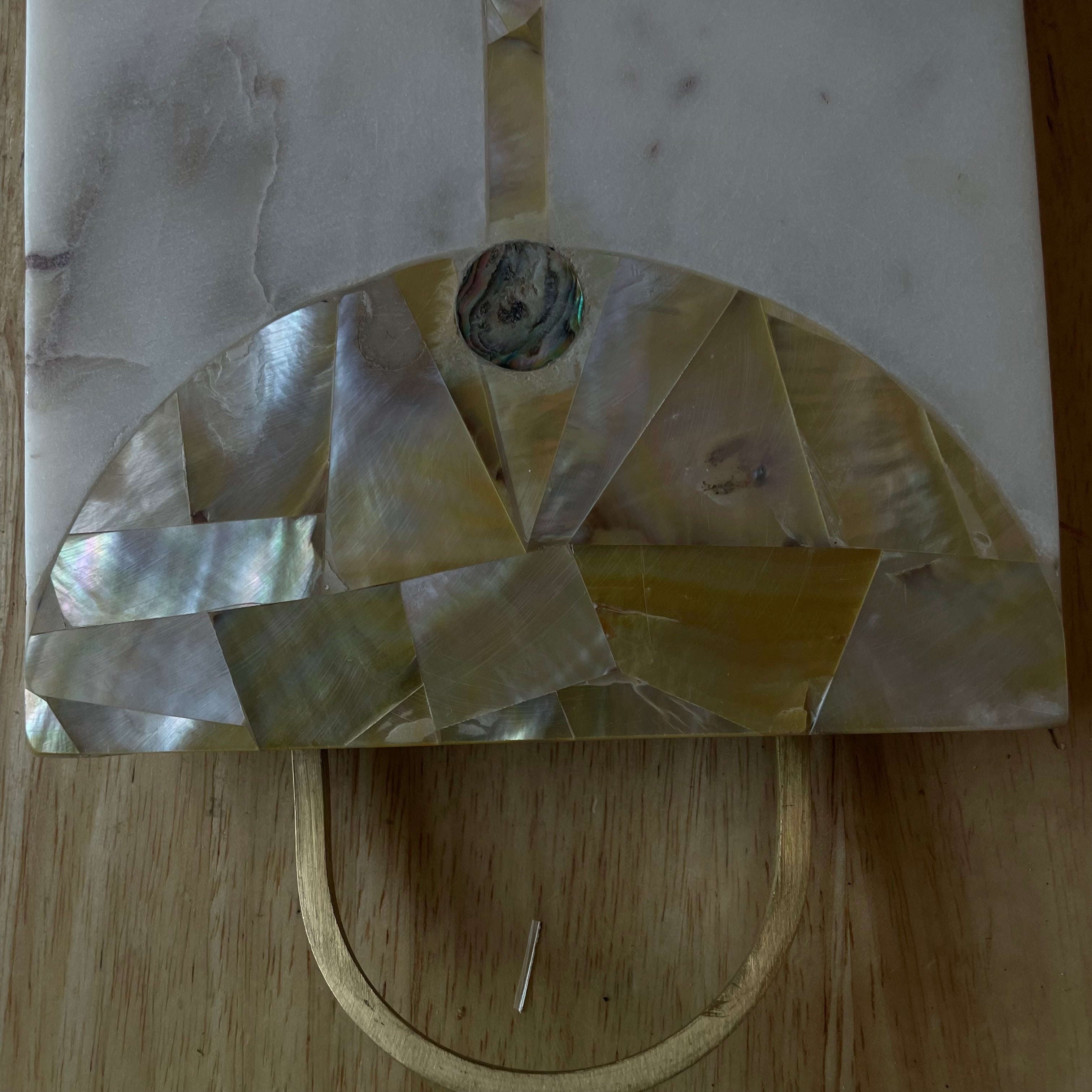 Nina Marble Cheese Board with Brass Handles, by Anthropologie,21"x 6"x .75"
