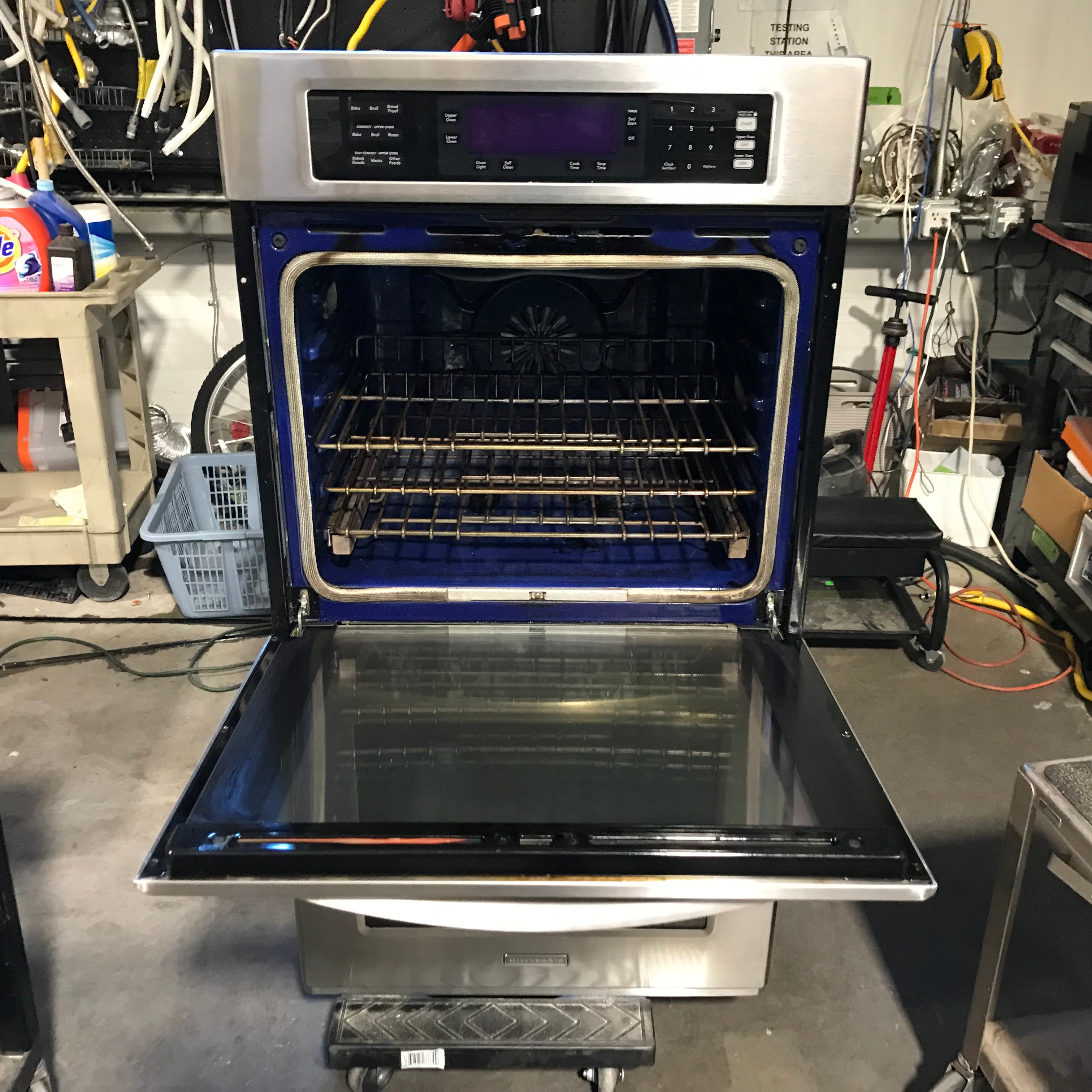 KitchenAid Stainless Steel Double Oven Wall Oven 27"x 24"x 50.5"