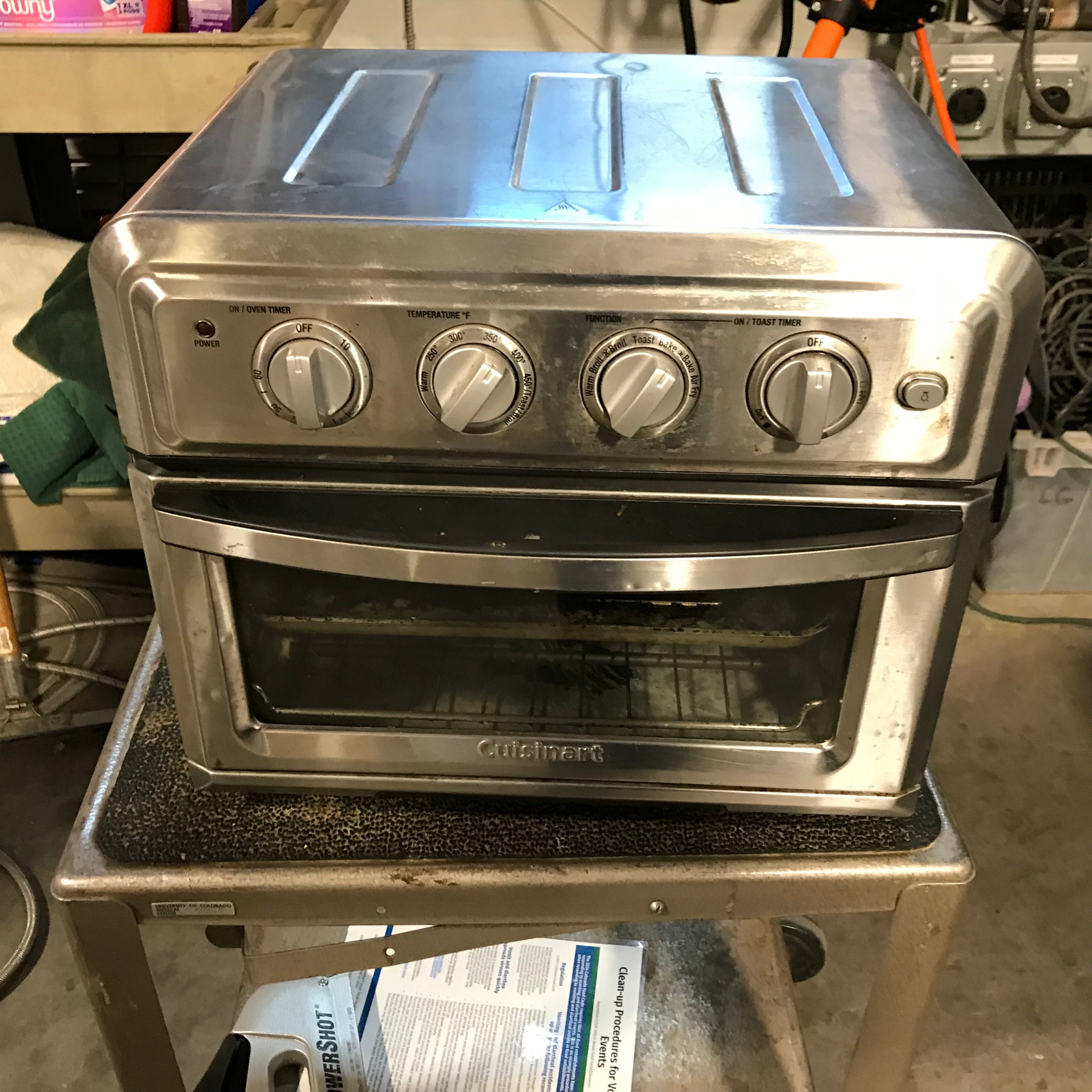 Cuisinart Stainless Steel Mini Oven 16"x 12"x 14"