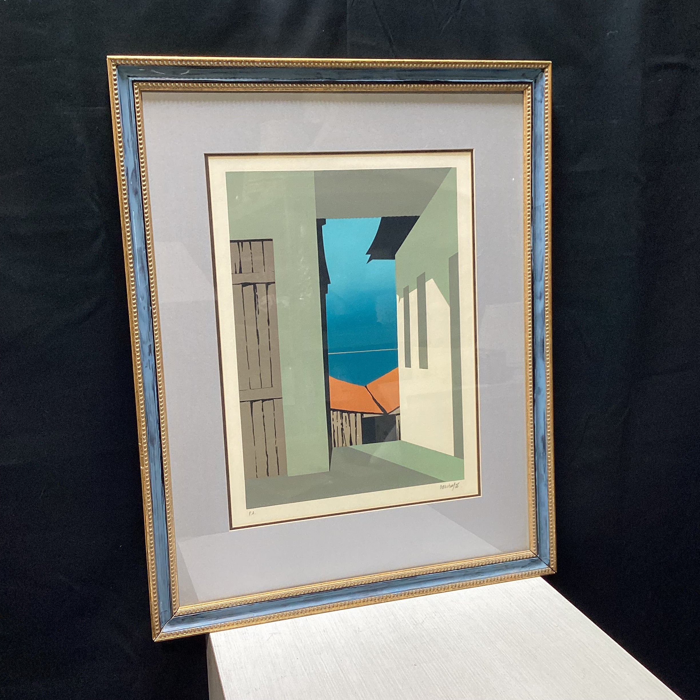 Artist Signed/Dated P.A. (Artists Proof) Architectural Print 24" x 30"