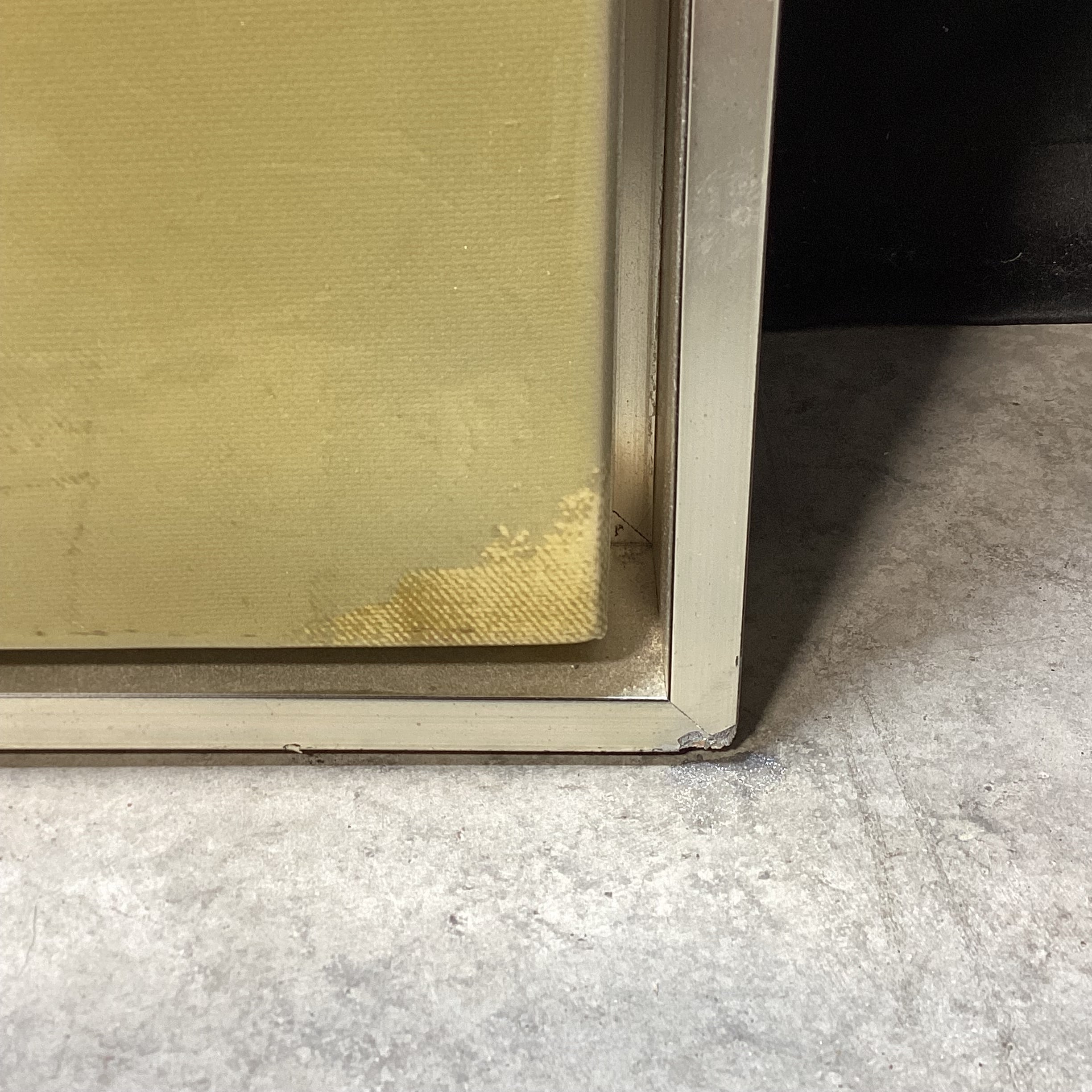 Samuel Kane "Golden Sand 1" Hand Embellished Graphic Art 50" x 66"