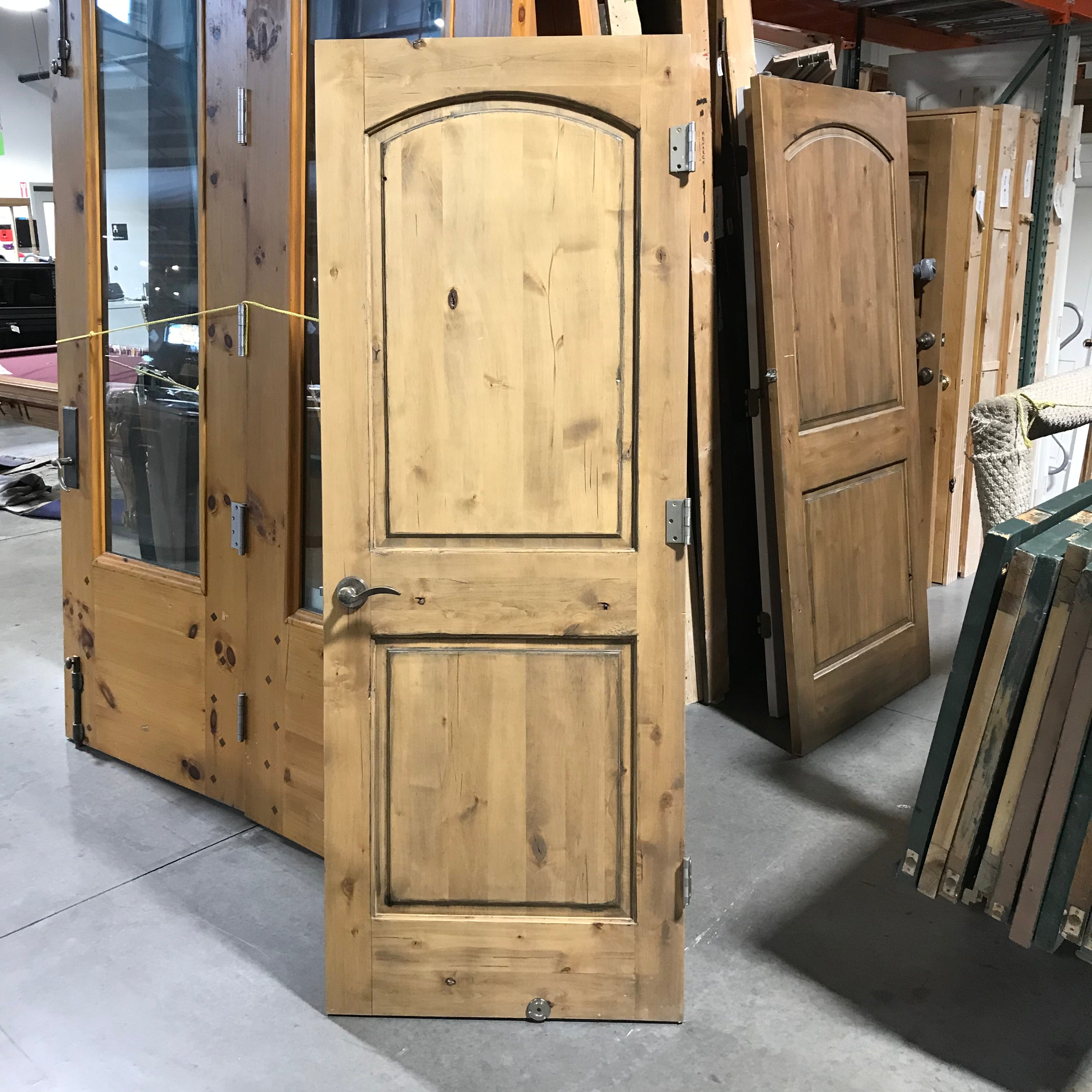 29.75"x 79.25"x 1.25" Two Panel Alder Interior Door
